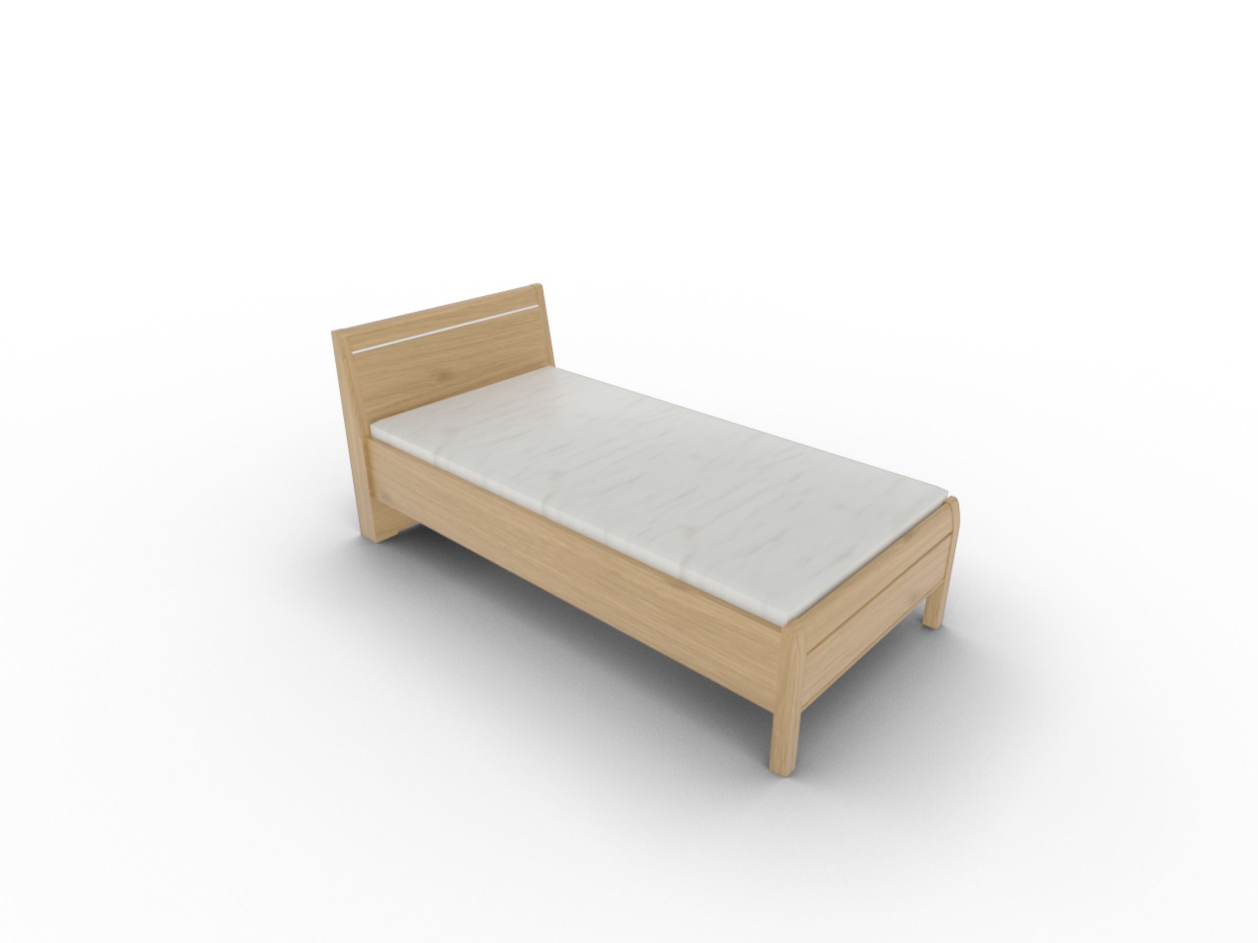 Disselkamp Comfort V Einzelbett KT Rahmen_Wildeiche