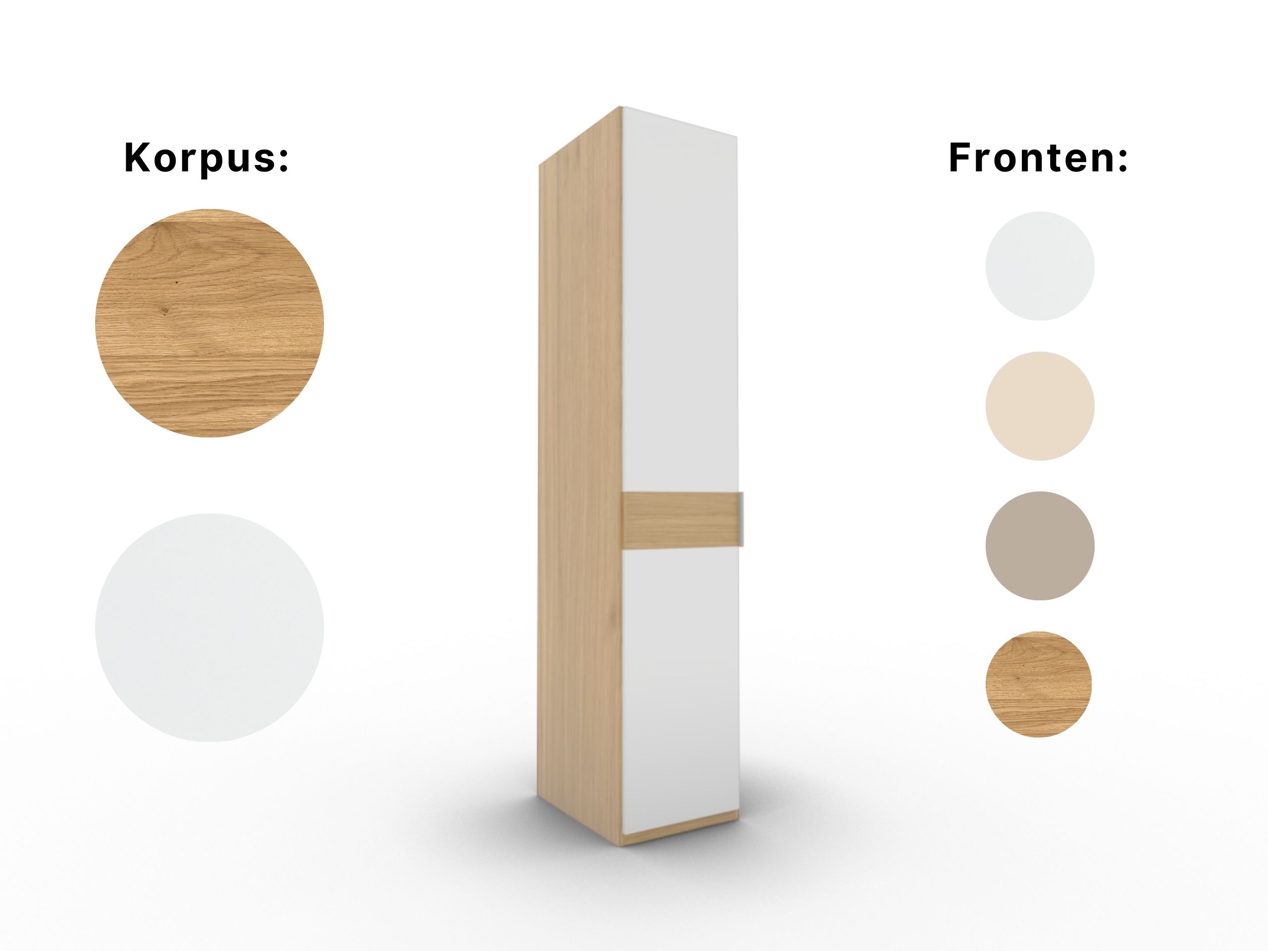 Disselkamp Comfort V Kleiderschrank Schrankfront 4 1T Wildeiche PG2 Cover