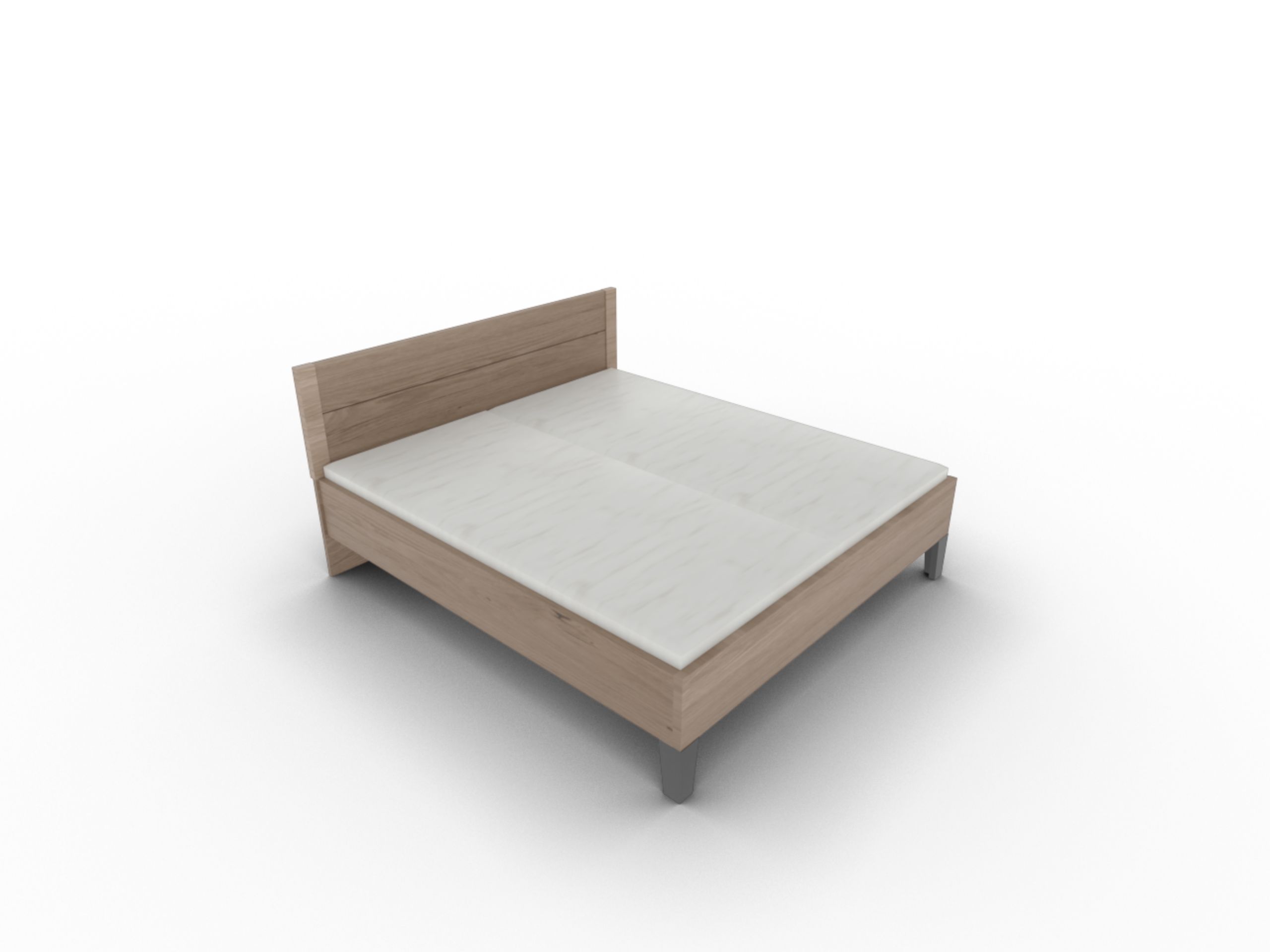 Disselkamp Callao Stollenkopfteil Doppelbett Balkeneiche