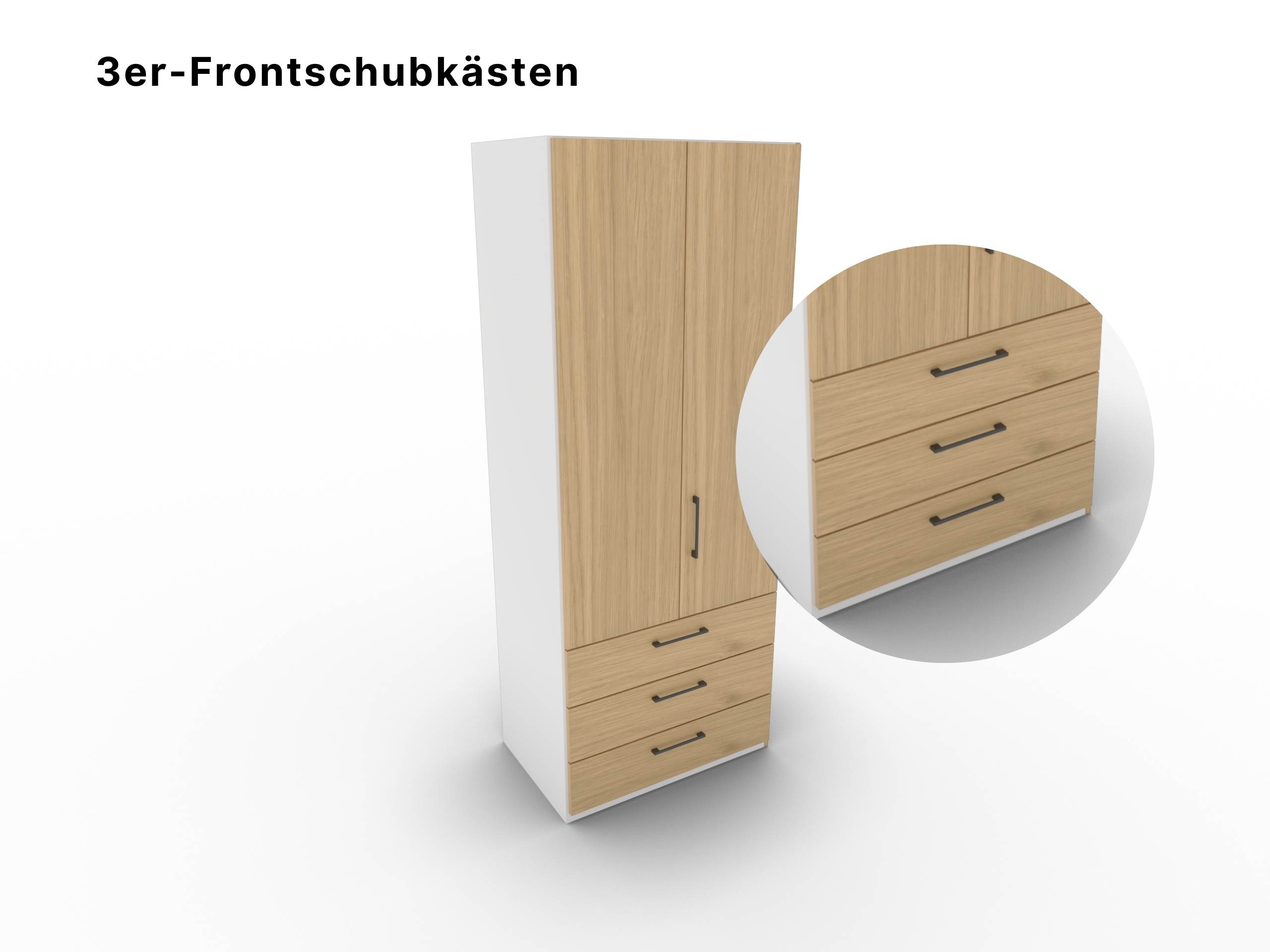 Disselkamp CD Studioline Frontschubkasten 3er