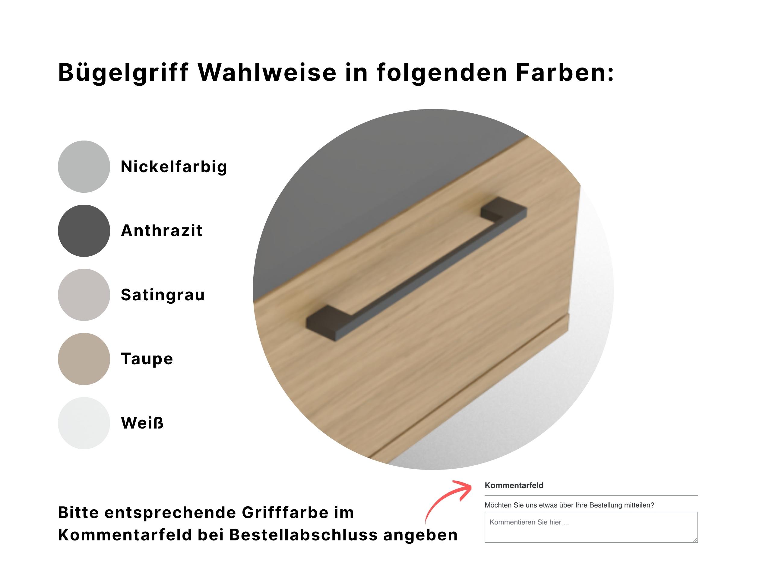 Farbauswahl Disselkamp Buegelgriffauswahl Konsole
