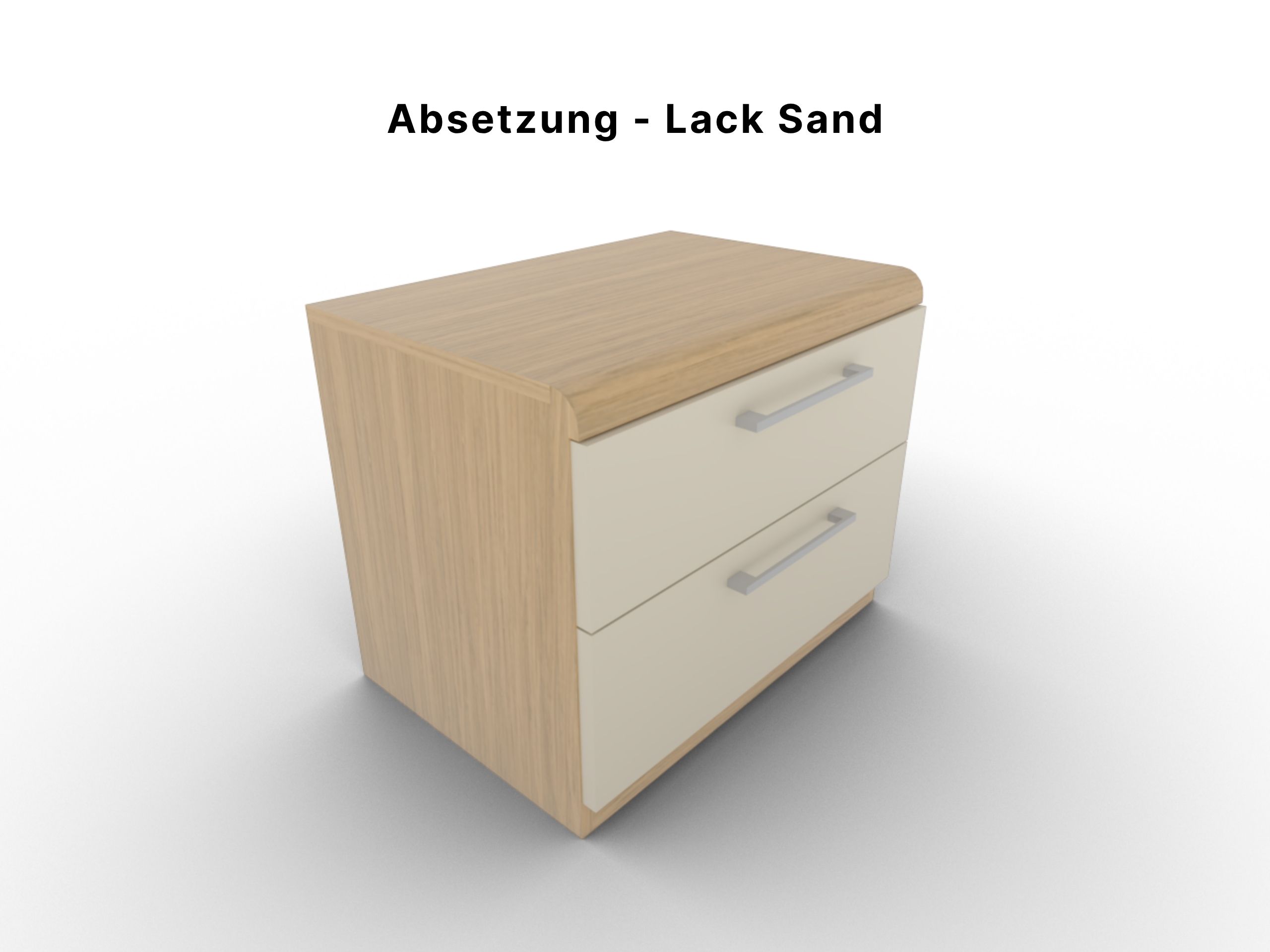 Disselkamp Comfort V Konsole Wildeiche _ Lack Sand