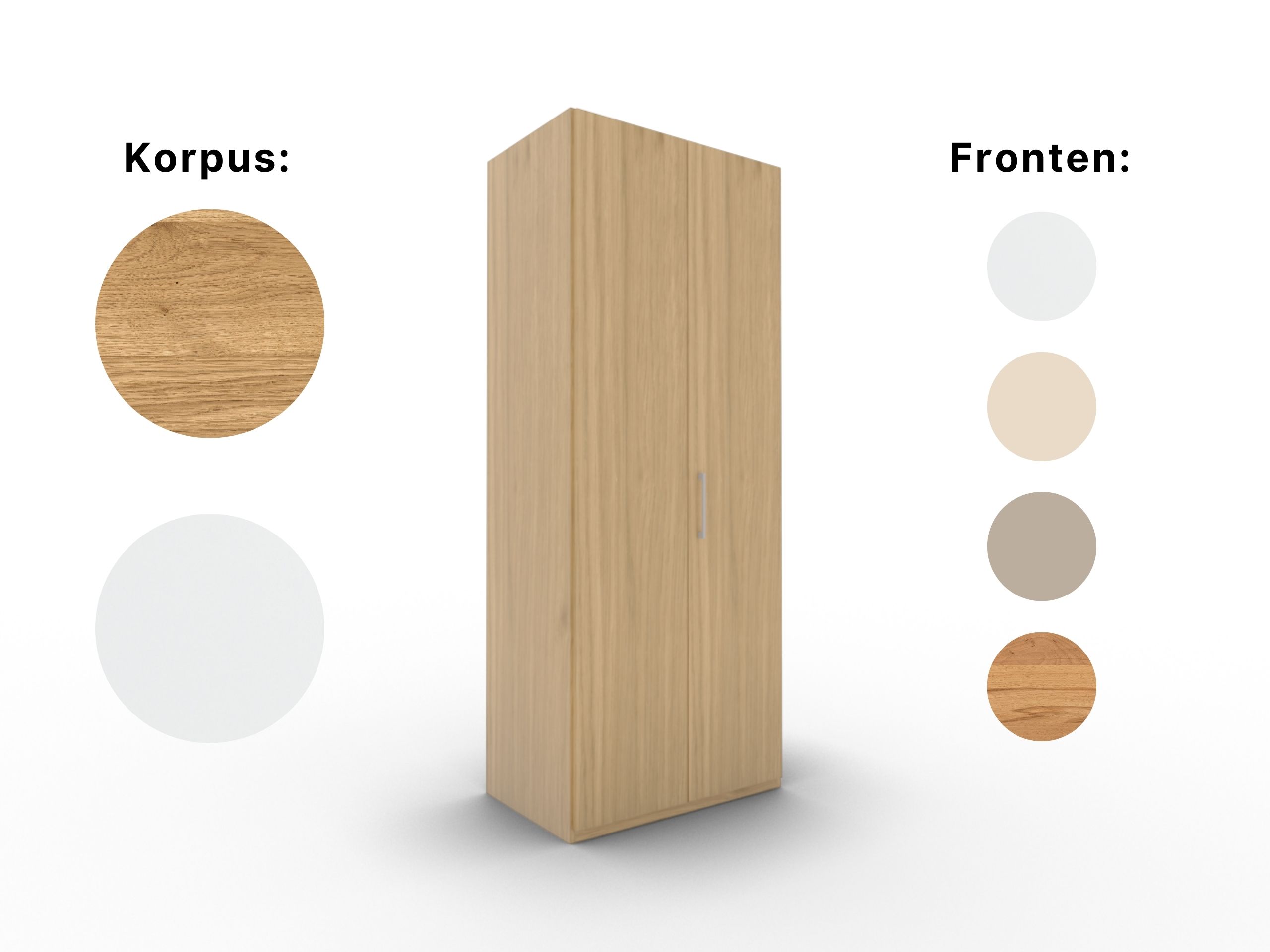 Disselkamp Comfort V Kleiderschrank Schrankfront 2 PG2_Wildeiche Cover_2T