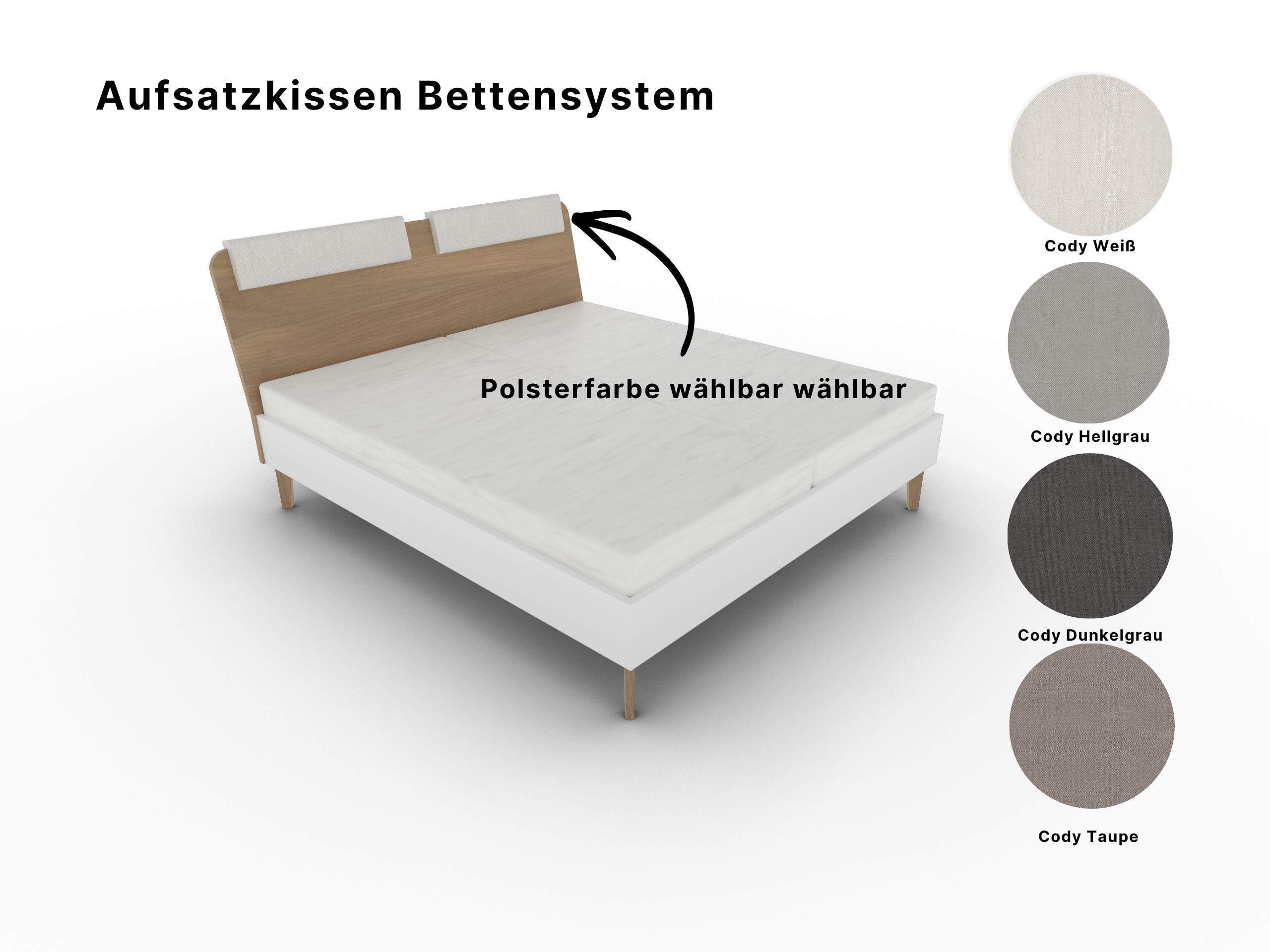 Disselkamp Bettensystem Aufsatzkissen