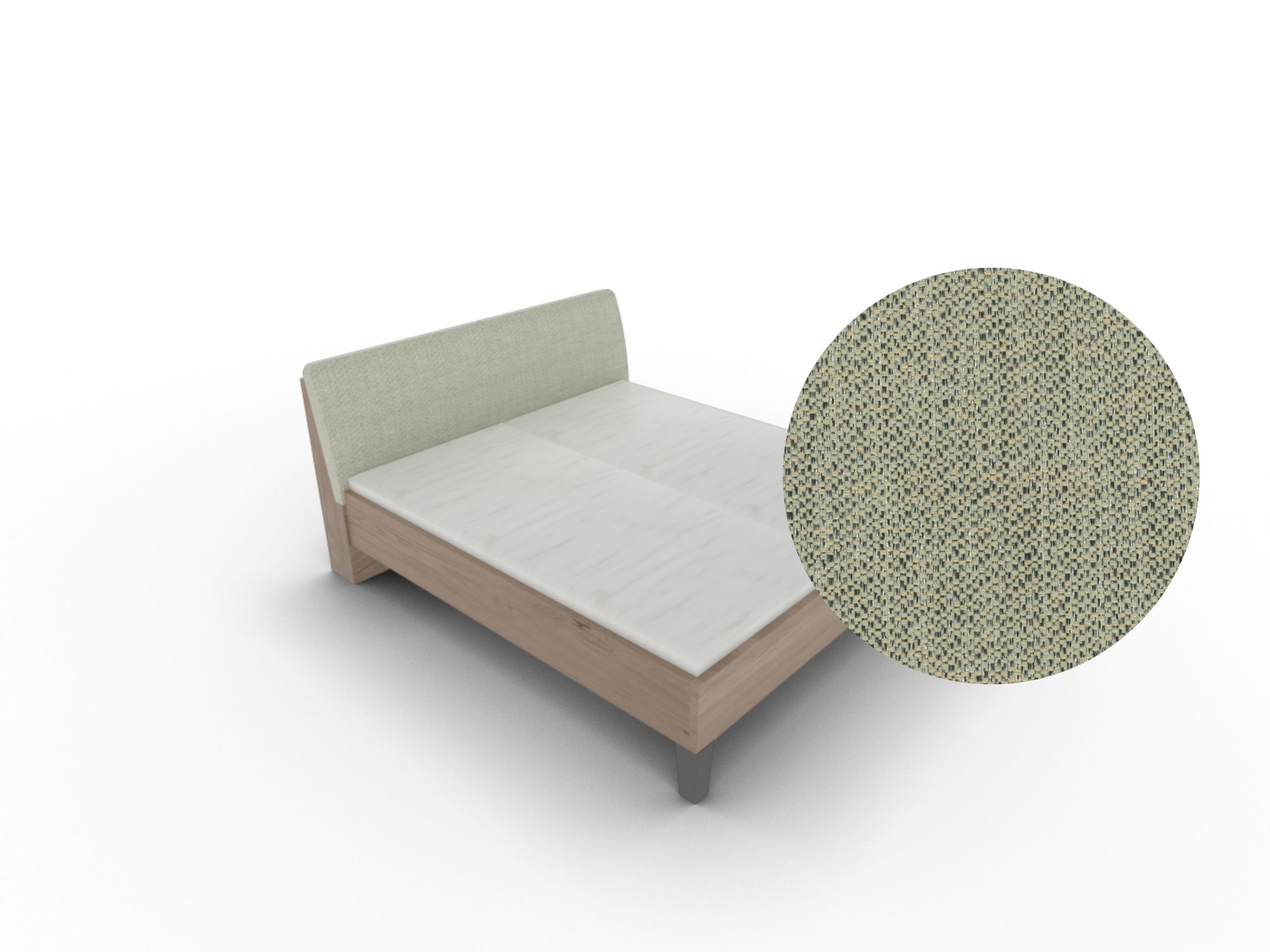 Disselkamp Callao PKT Jungle Green Doppelbett