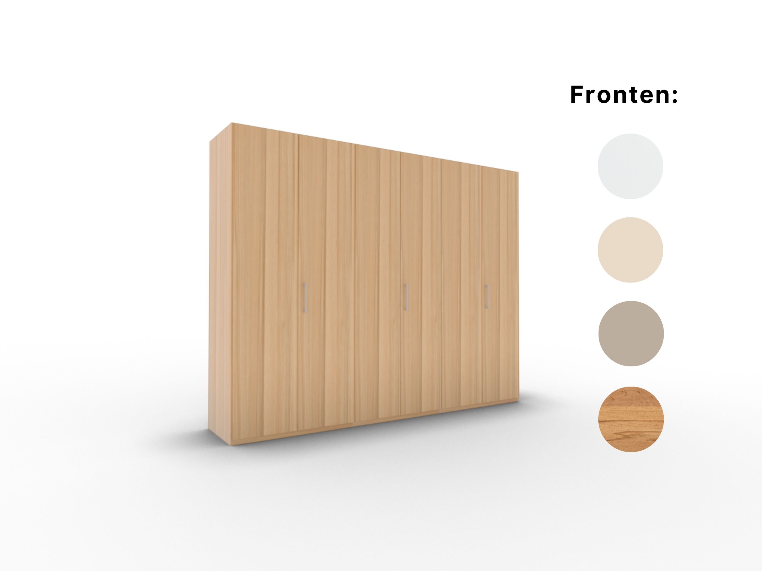 Disselkamp Comfort V Kleiderschrank Schrankfront 2 PG1_Kernbuche Cover_6T