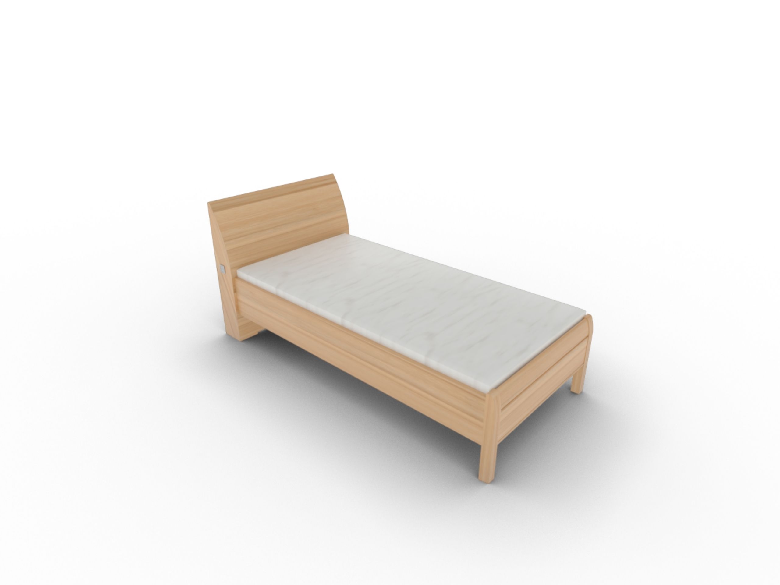 Disselkamp Comfort V Einzelbett KT Bogen_Kernbuche