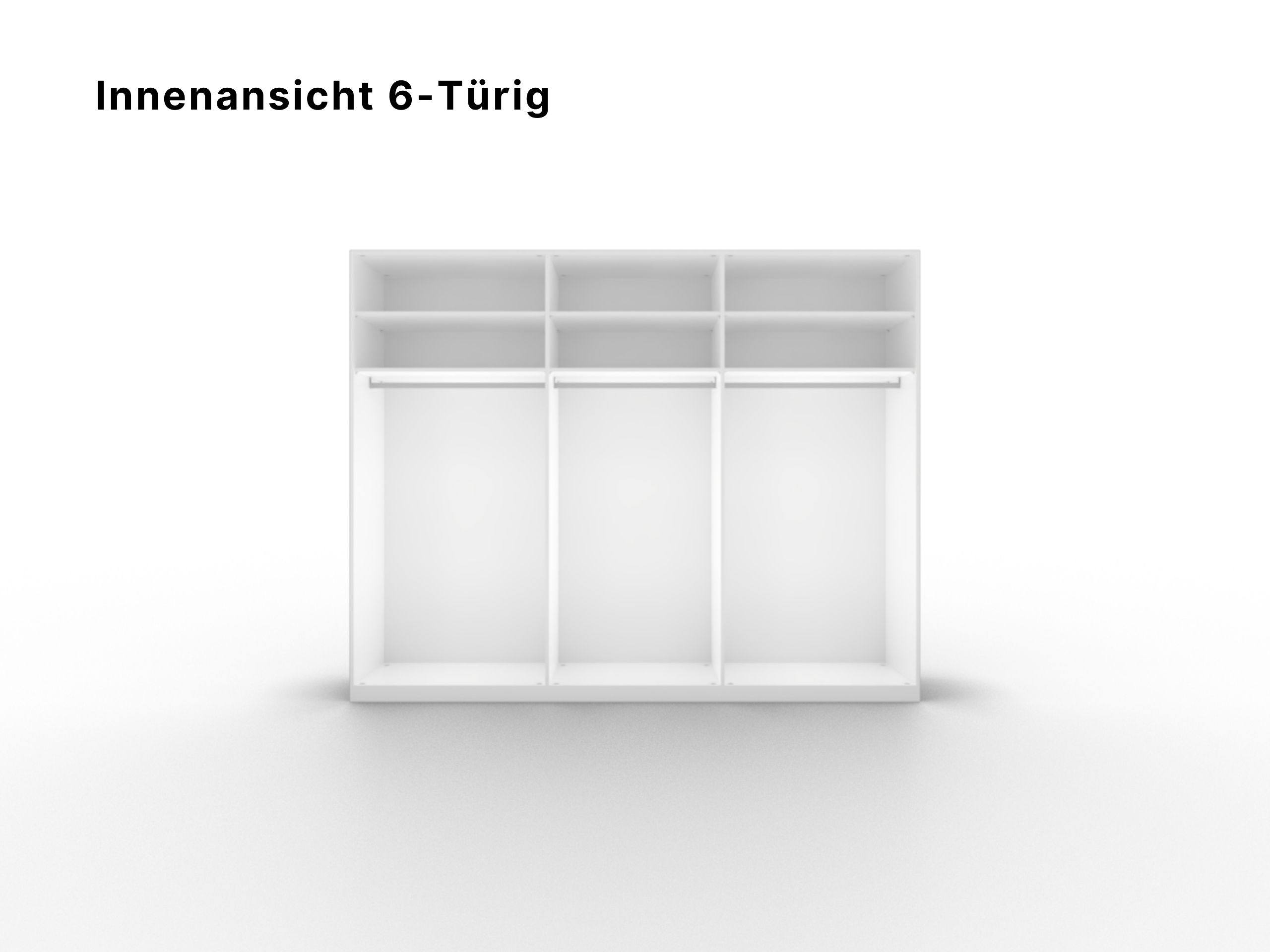 Disselkamp Comfort V Kleiderschrank Schrankfront 2  Innenansicht 6T