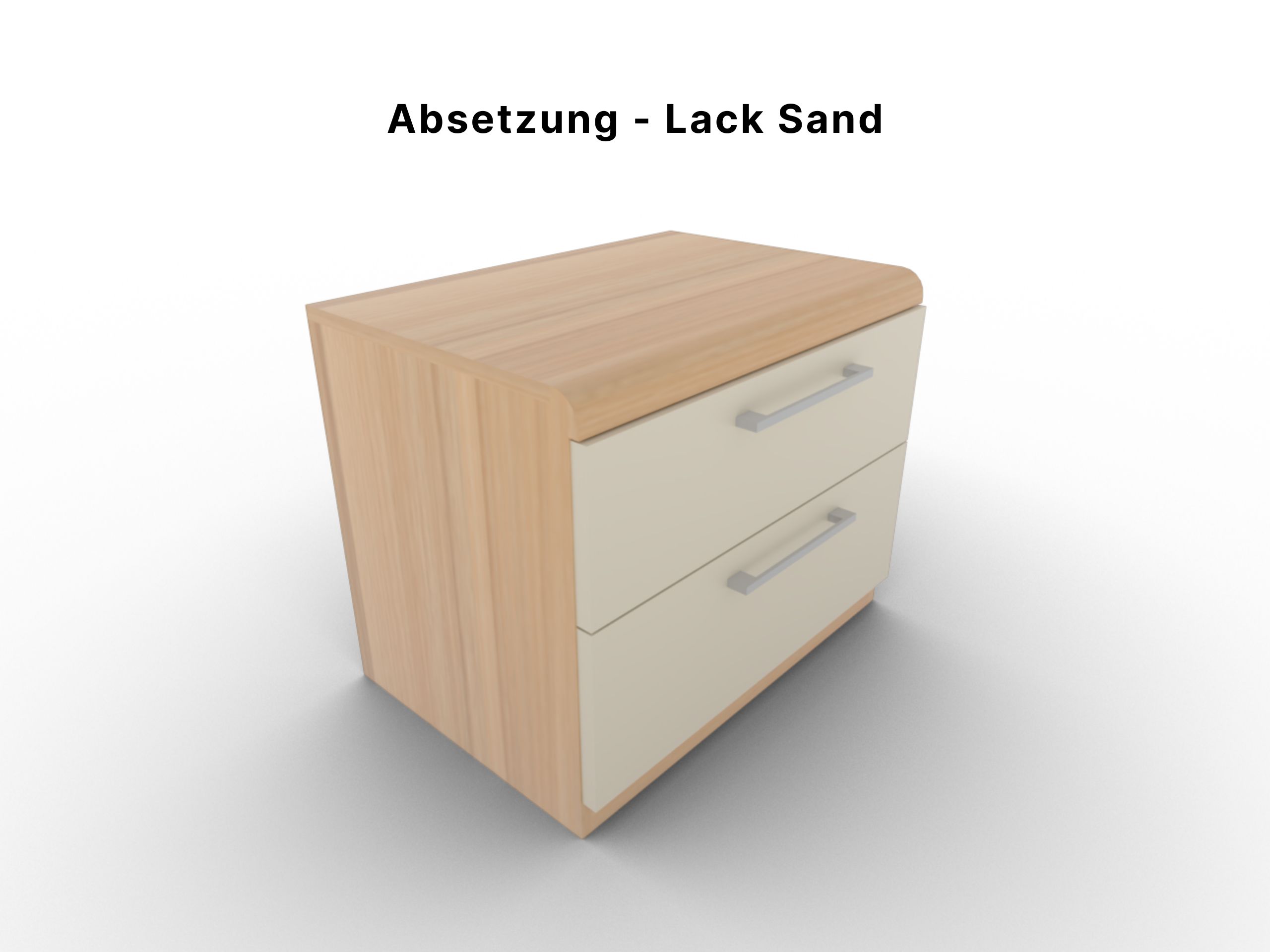 Disselkamp Comfort V Express Konsole Kernbuche _ Lack Sand