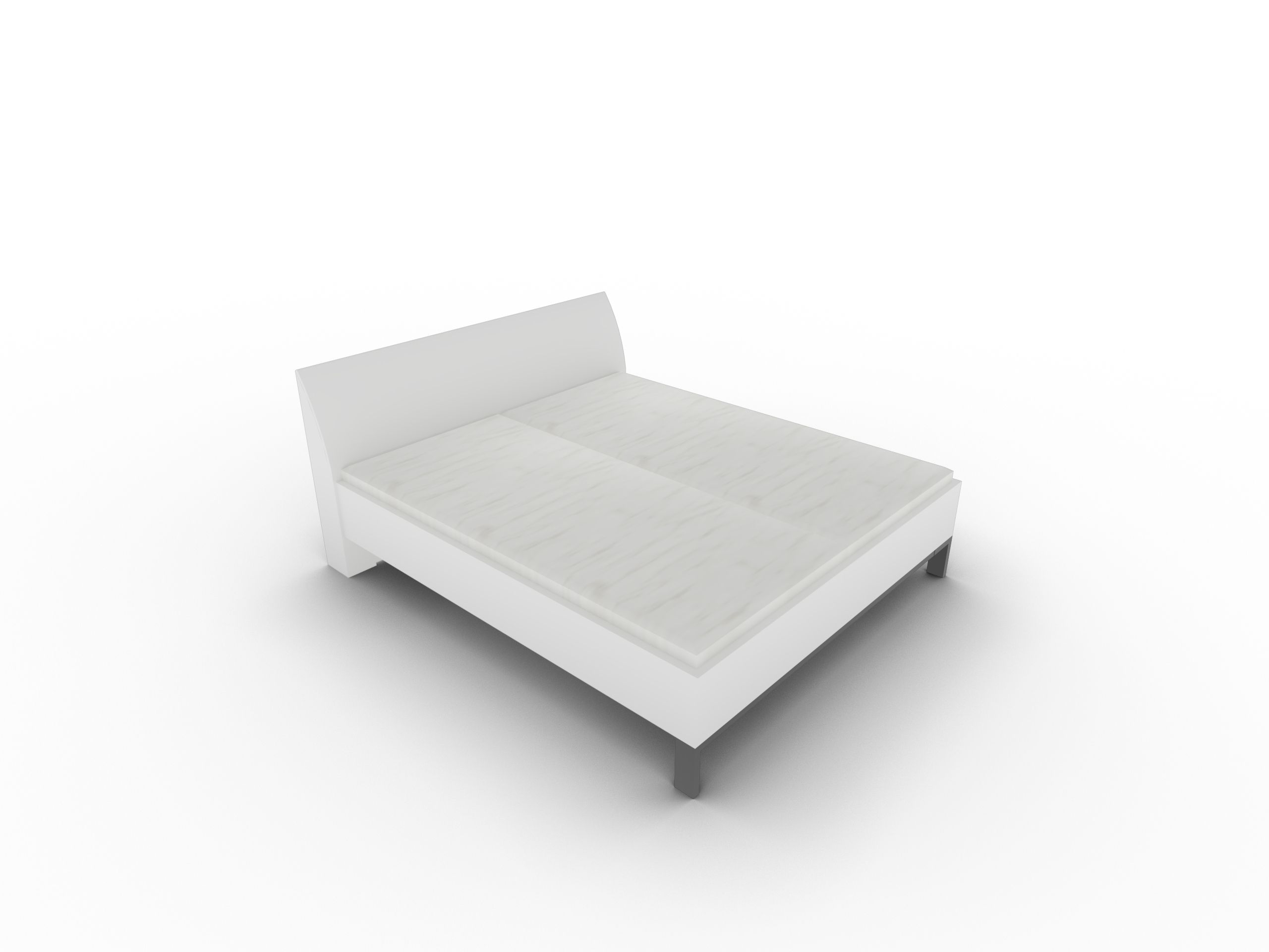 Disselkamp Doppelbett Kopfteil Bogen Holz Wei Lack PG 1 868338