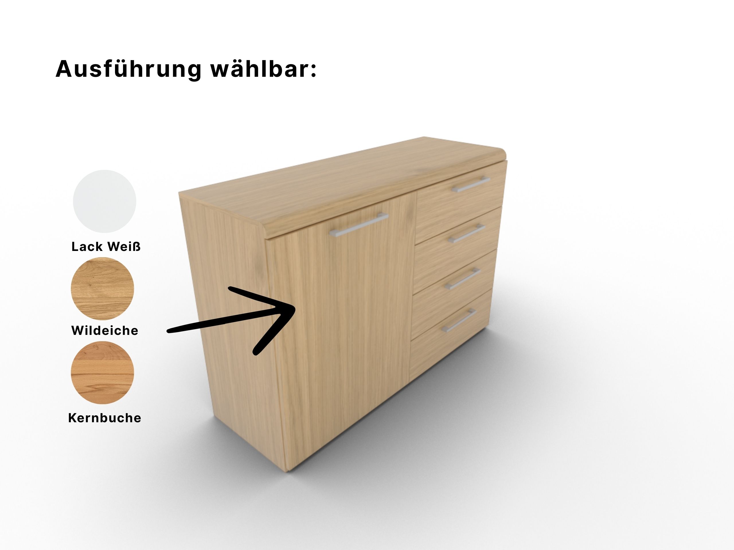 Disselkamp Comfort V Kombikommode_einfarbig