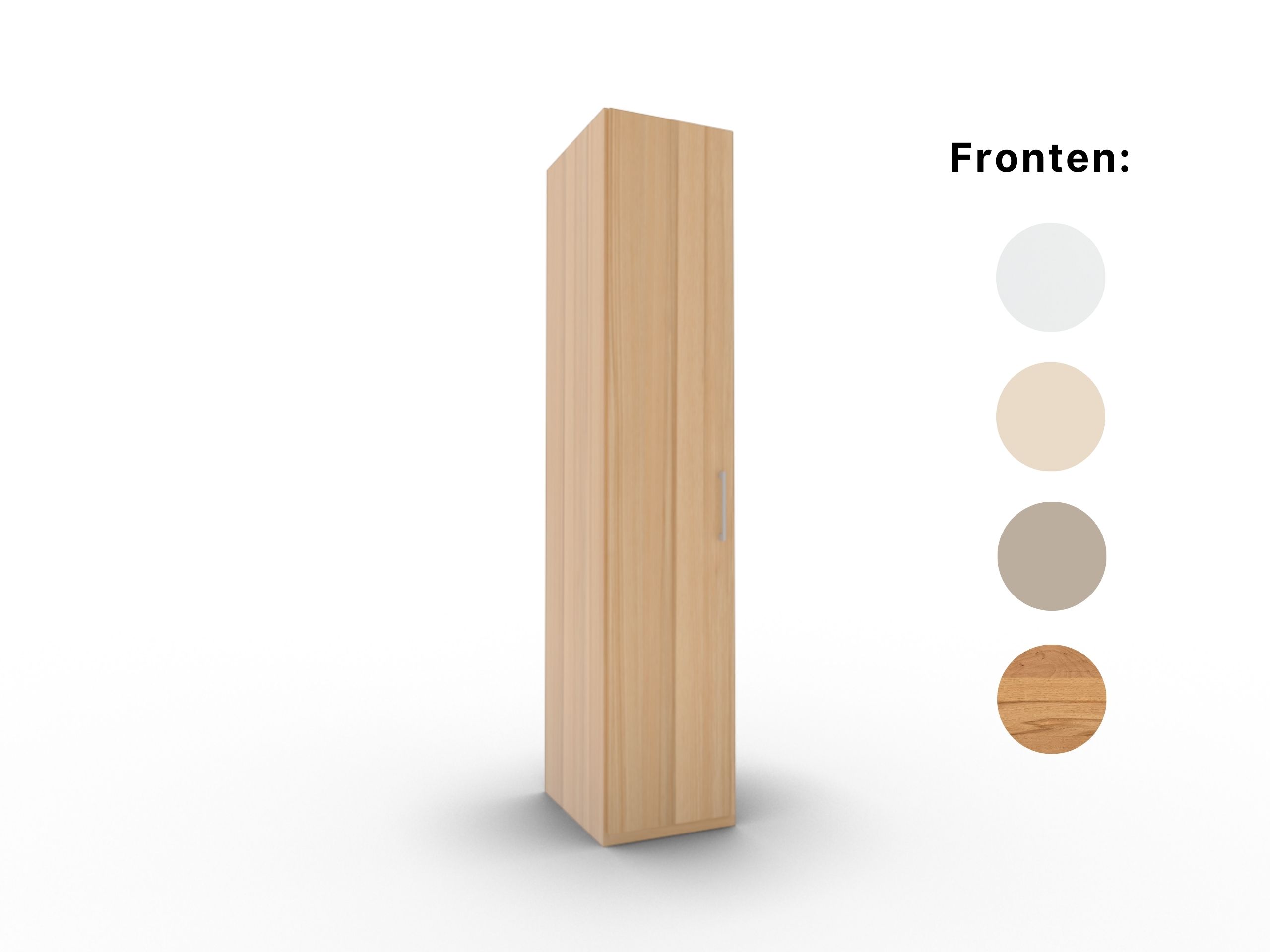 Disselkamp Comfort V Kleiderschrank Schrankfront 2 PG1_Kernbuche Cover_1T