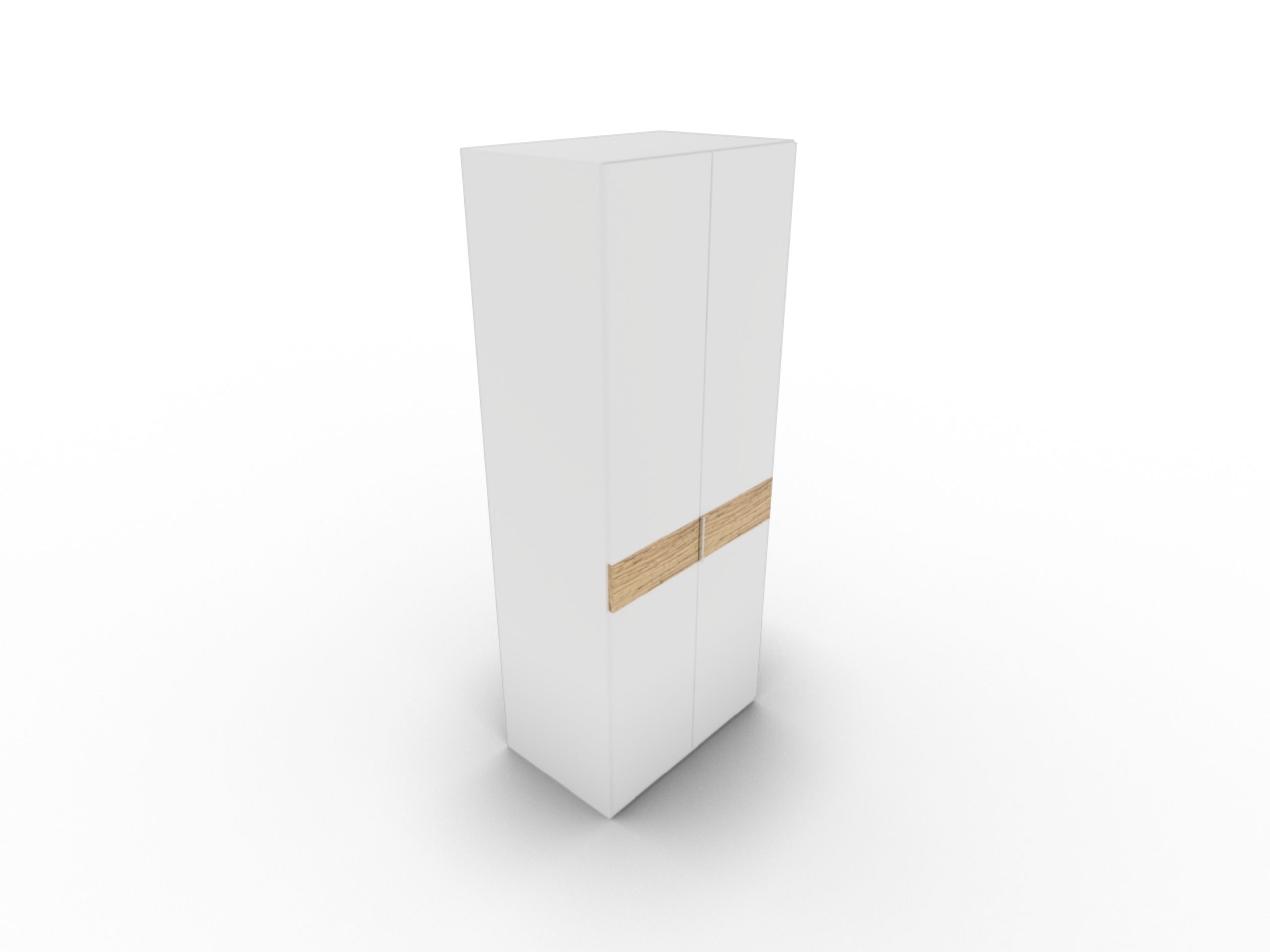 Disselkamp CD Studioline Kleiderschrank BB 2-türig Lack weiss