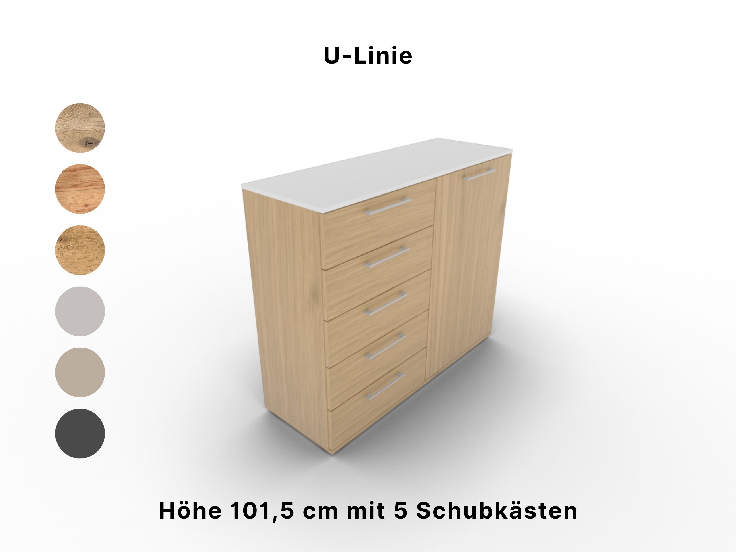 Disselkamp Kombikommode 4SK U-Linie 5SK