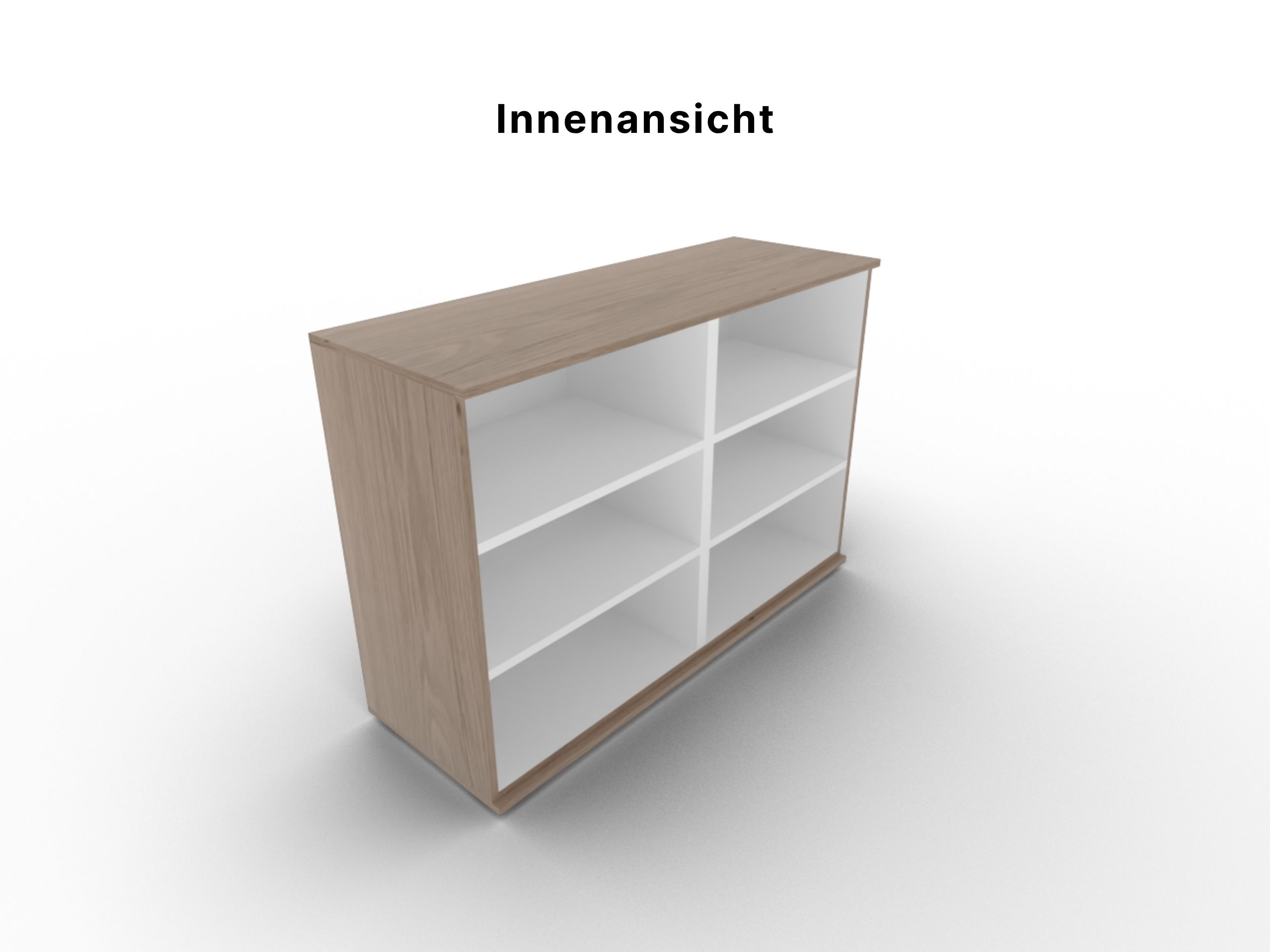 Disselkamp Callao Tuerenkommode 2 Tuerig_Innenansicht