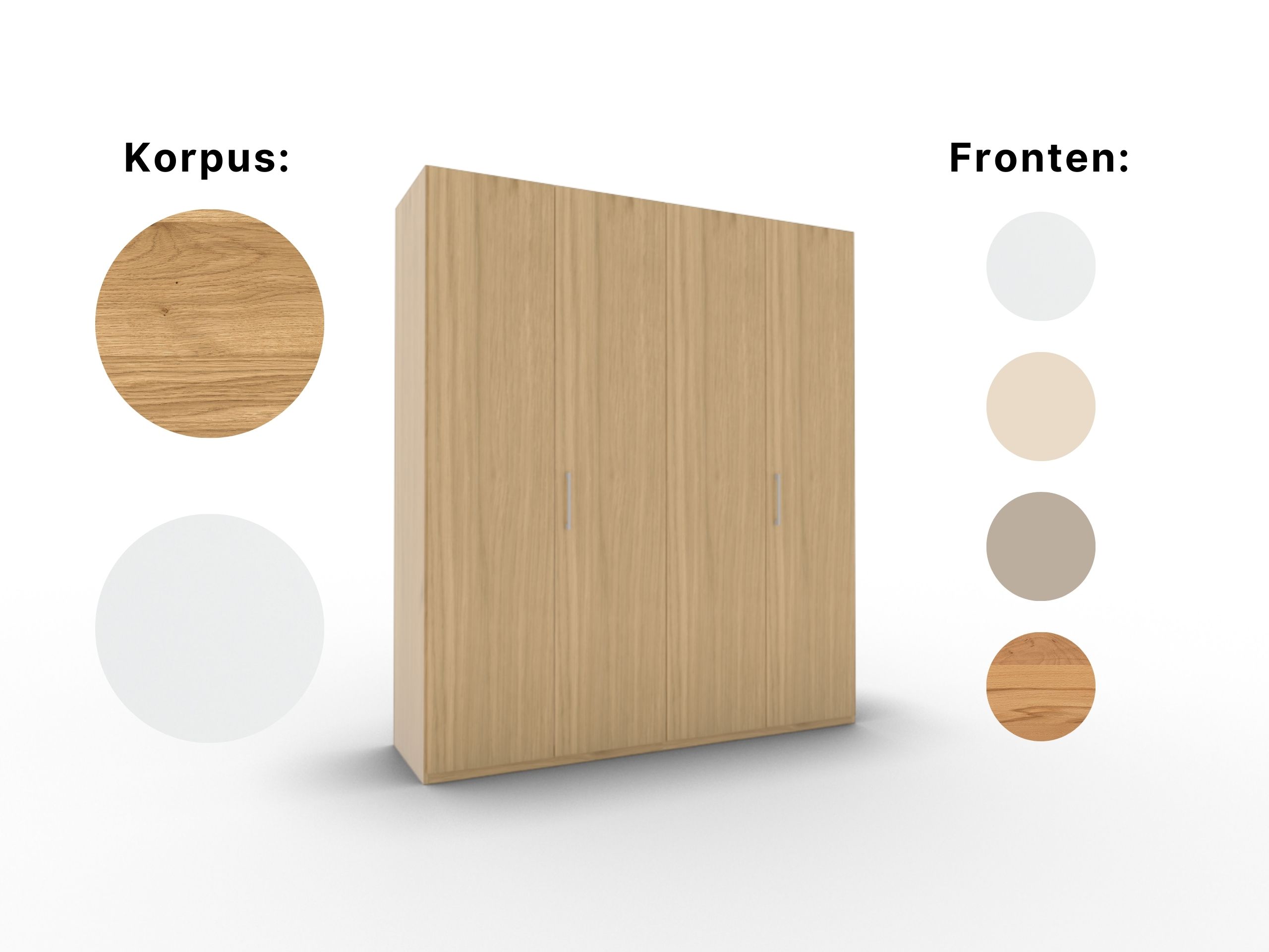 Disselkamp Comfort V Kleiderschrank Schrankfront 2 PG2_Wildeiche Cover_4T