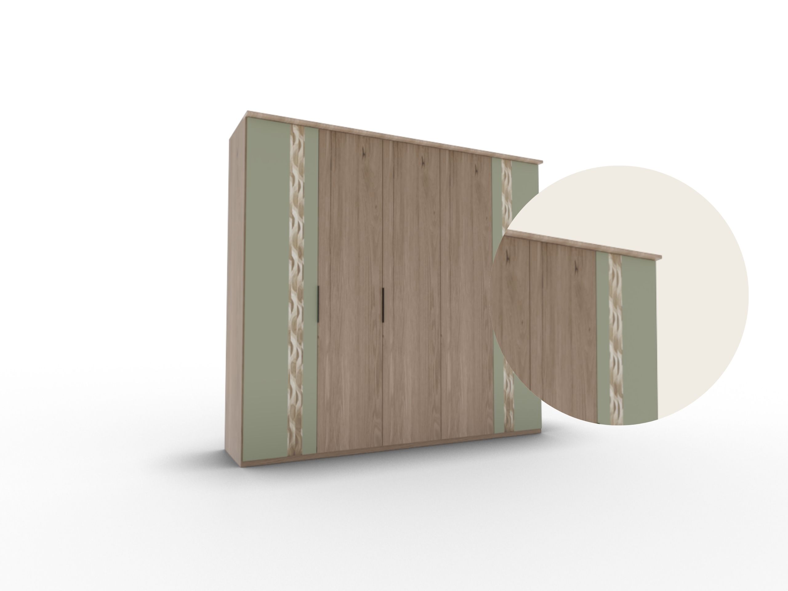 Disselkamp Callao Kranzleiste Kleiderschrank