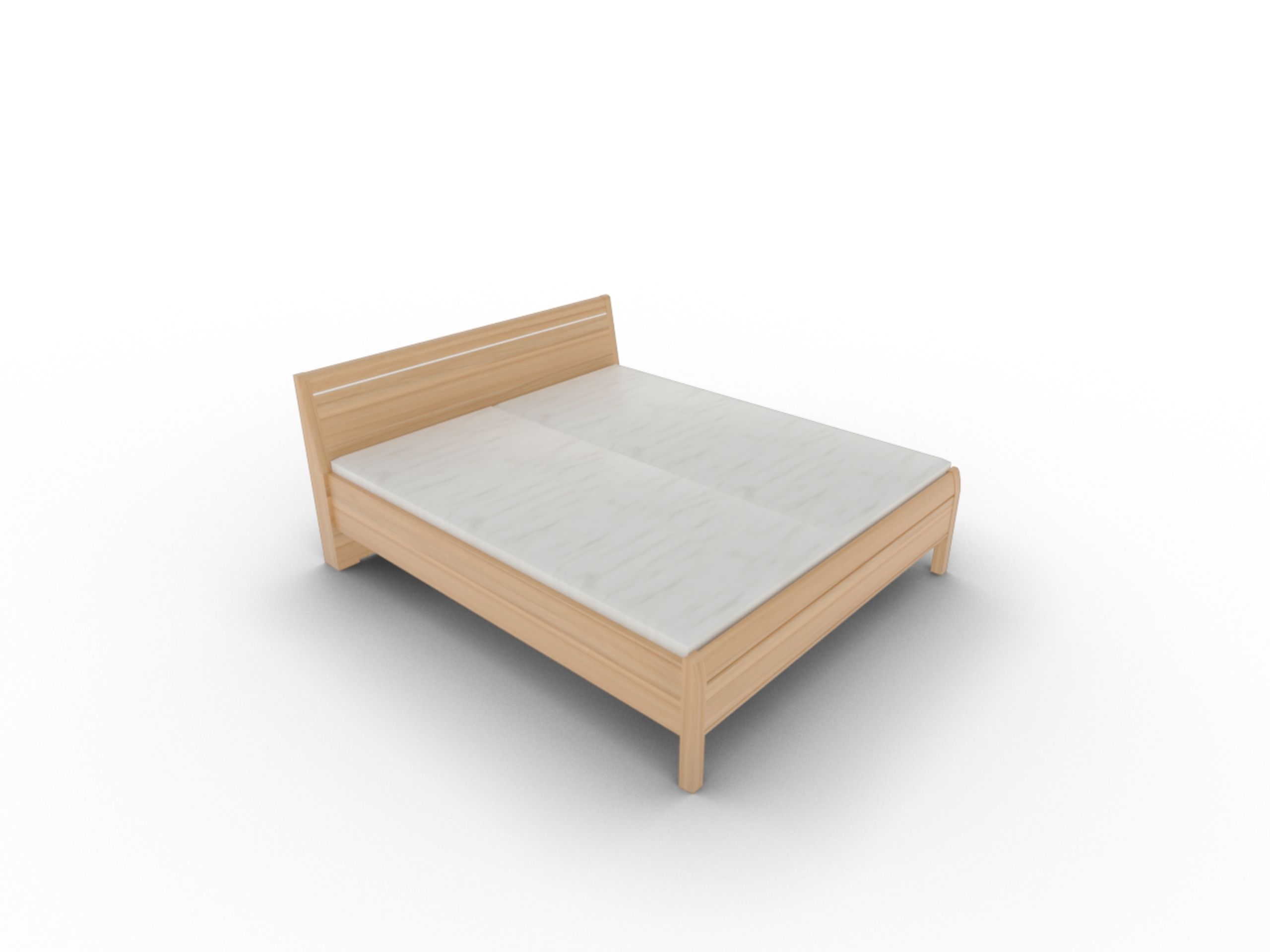 Disselkamp Doppelbett KT Rahmen_Kernbuche