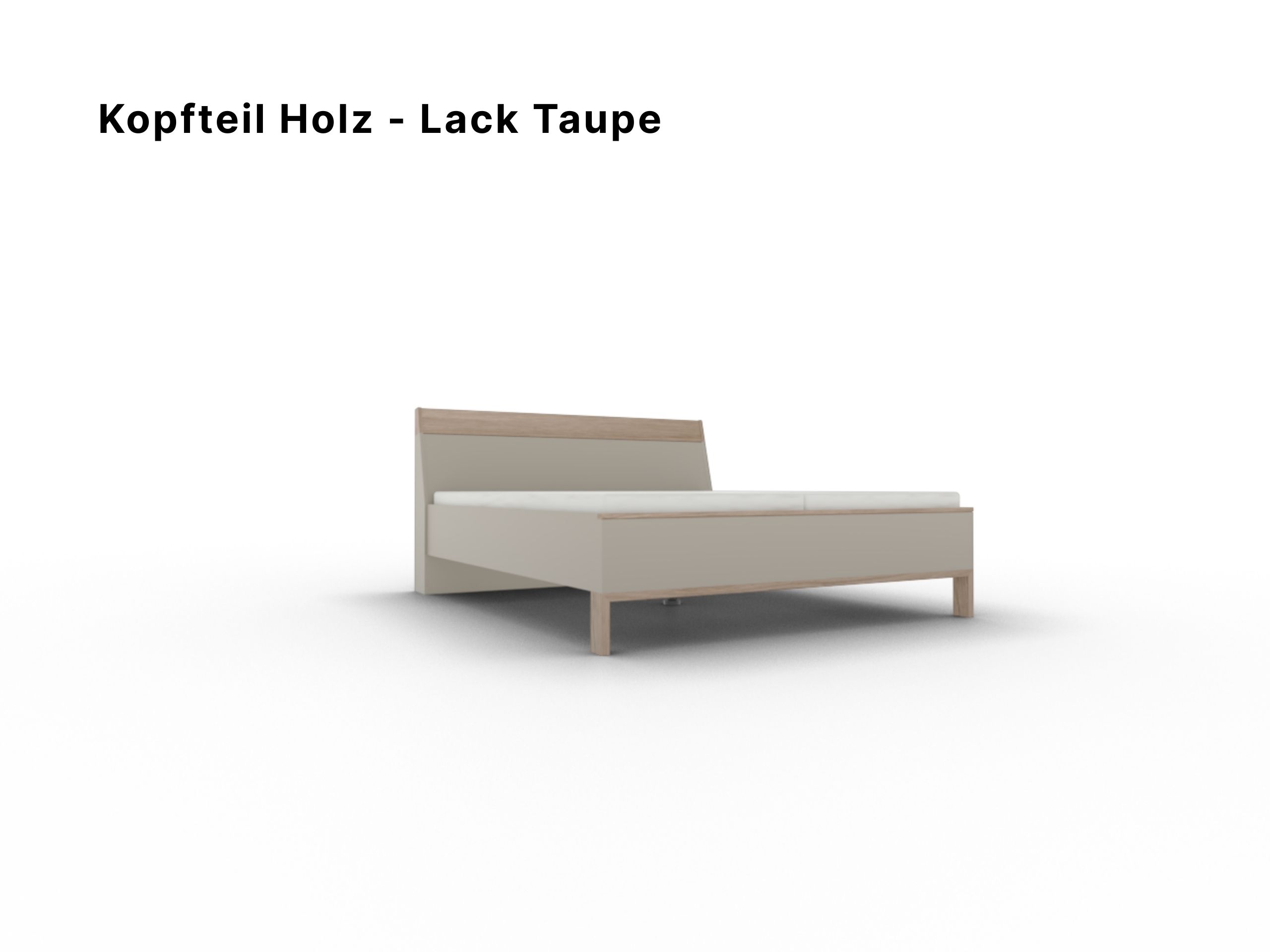 Disselkamp Bett Cuneo Holzkopfteil_Lack Basalt_Cover