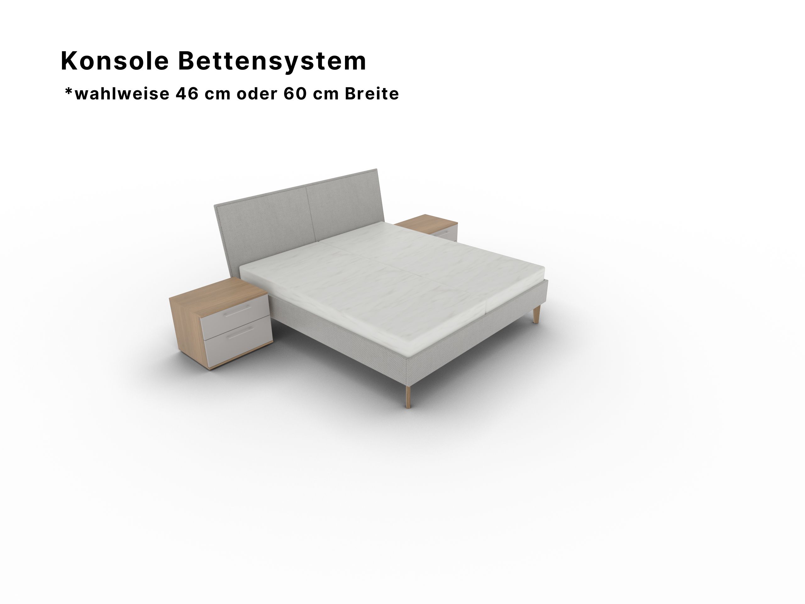 Disselkamp Bettensystem Konsole wahlweise 46cm oder 60 cm Produktbild