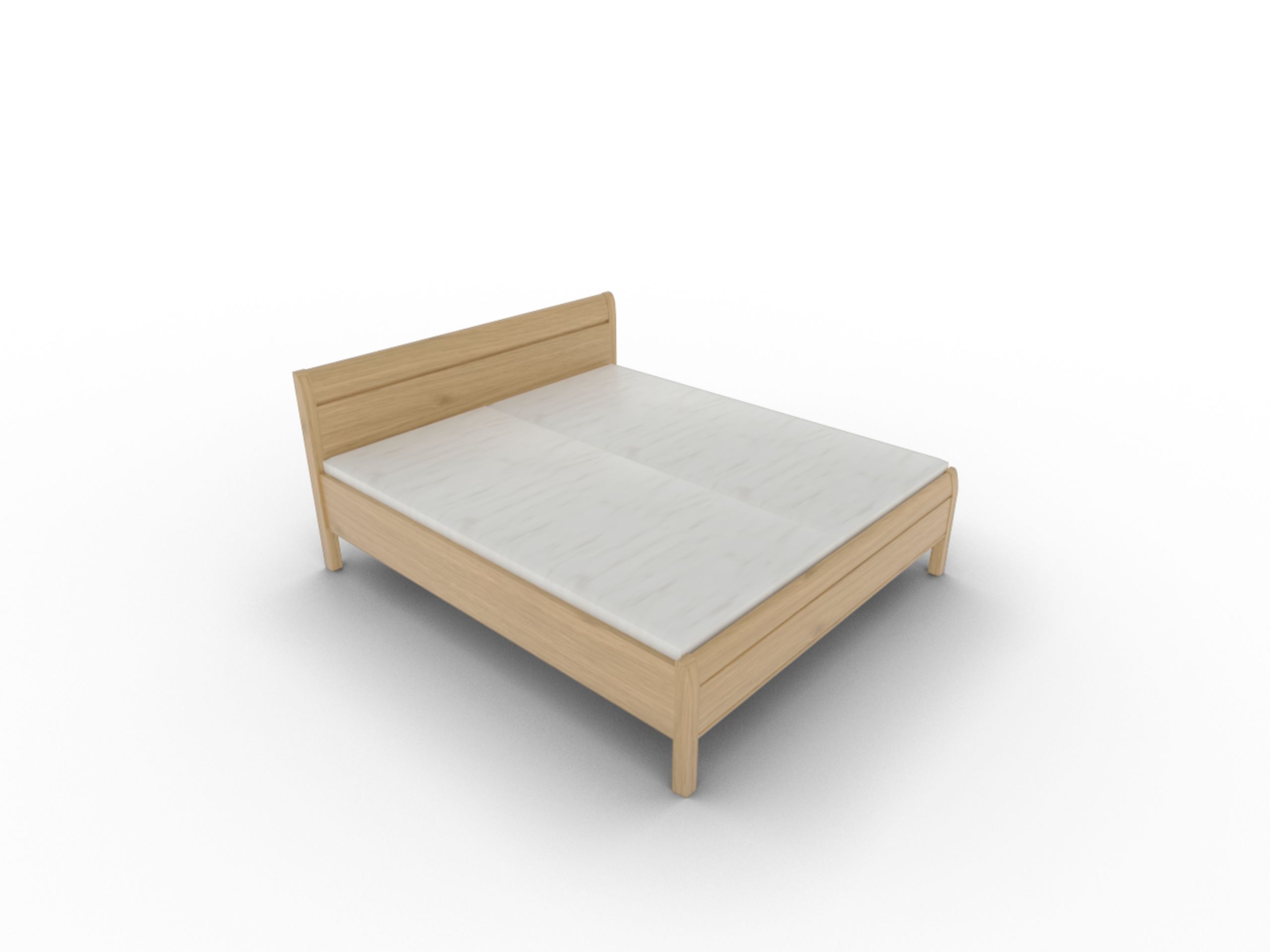 Disselkamp Doppelbett KT Stollen_Wildeiche