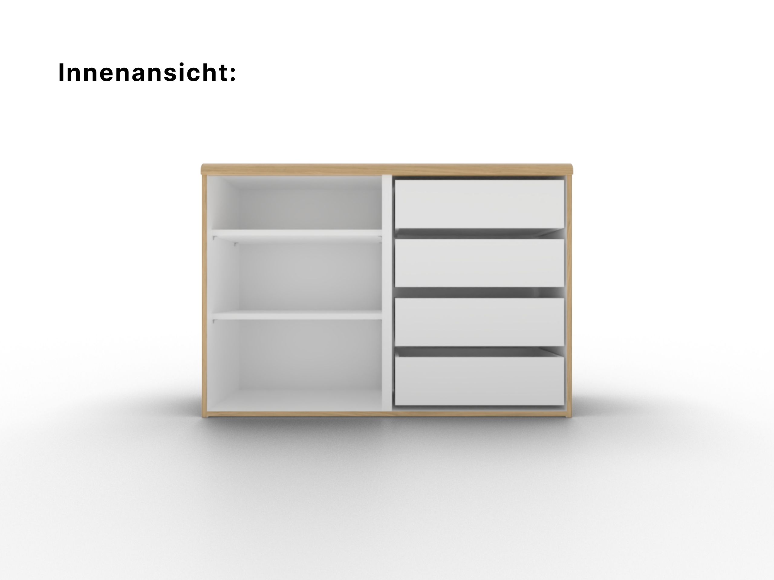 Disselkamp Comfort V Kombikommode_Innenansicht