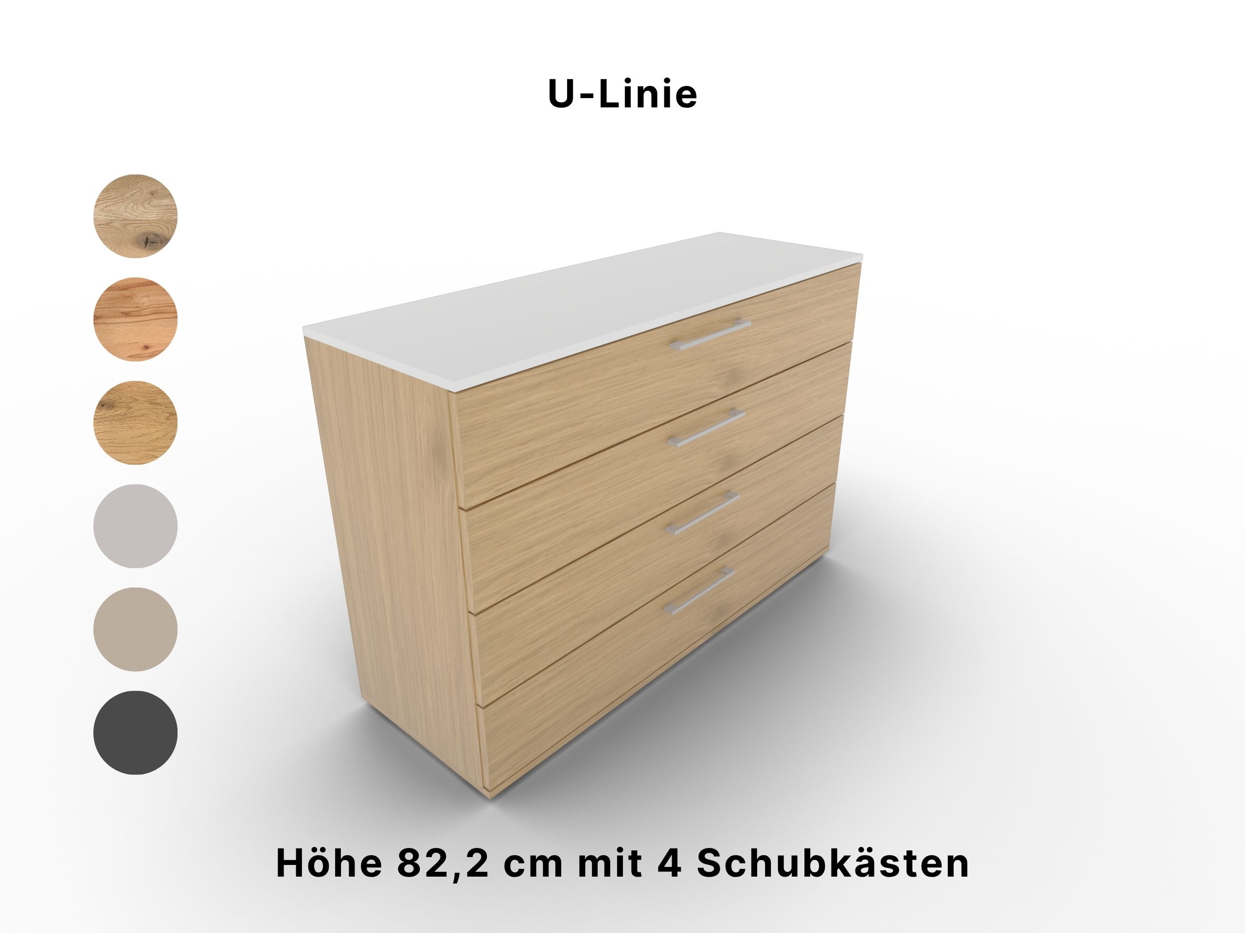 Disselkamp Schubkastenkommode U-Linie 120er (2)