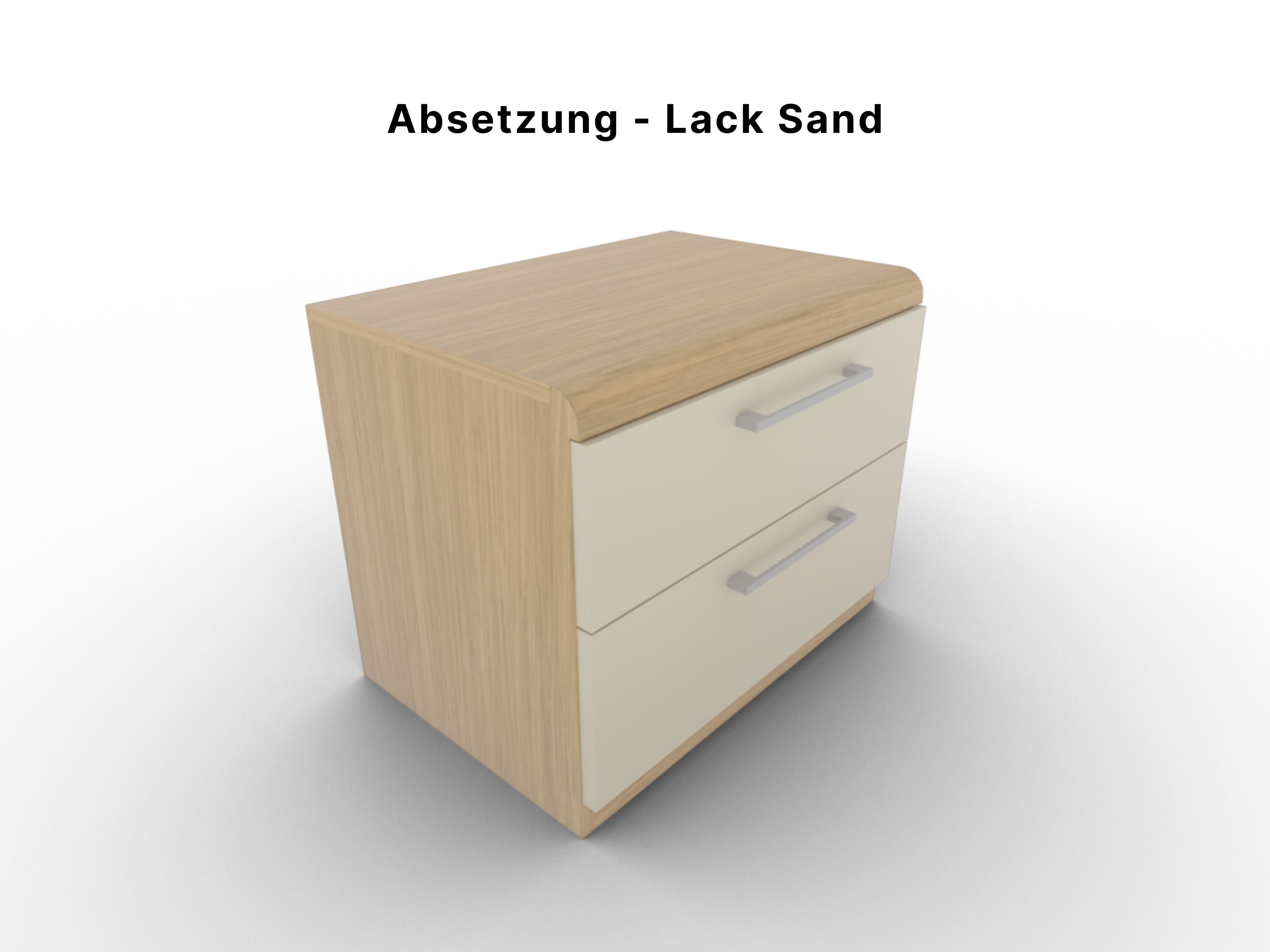 Disselkamp Comfort V Express Konsole Wildeiche _ Lack Sand