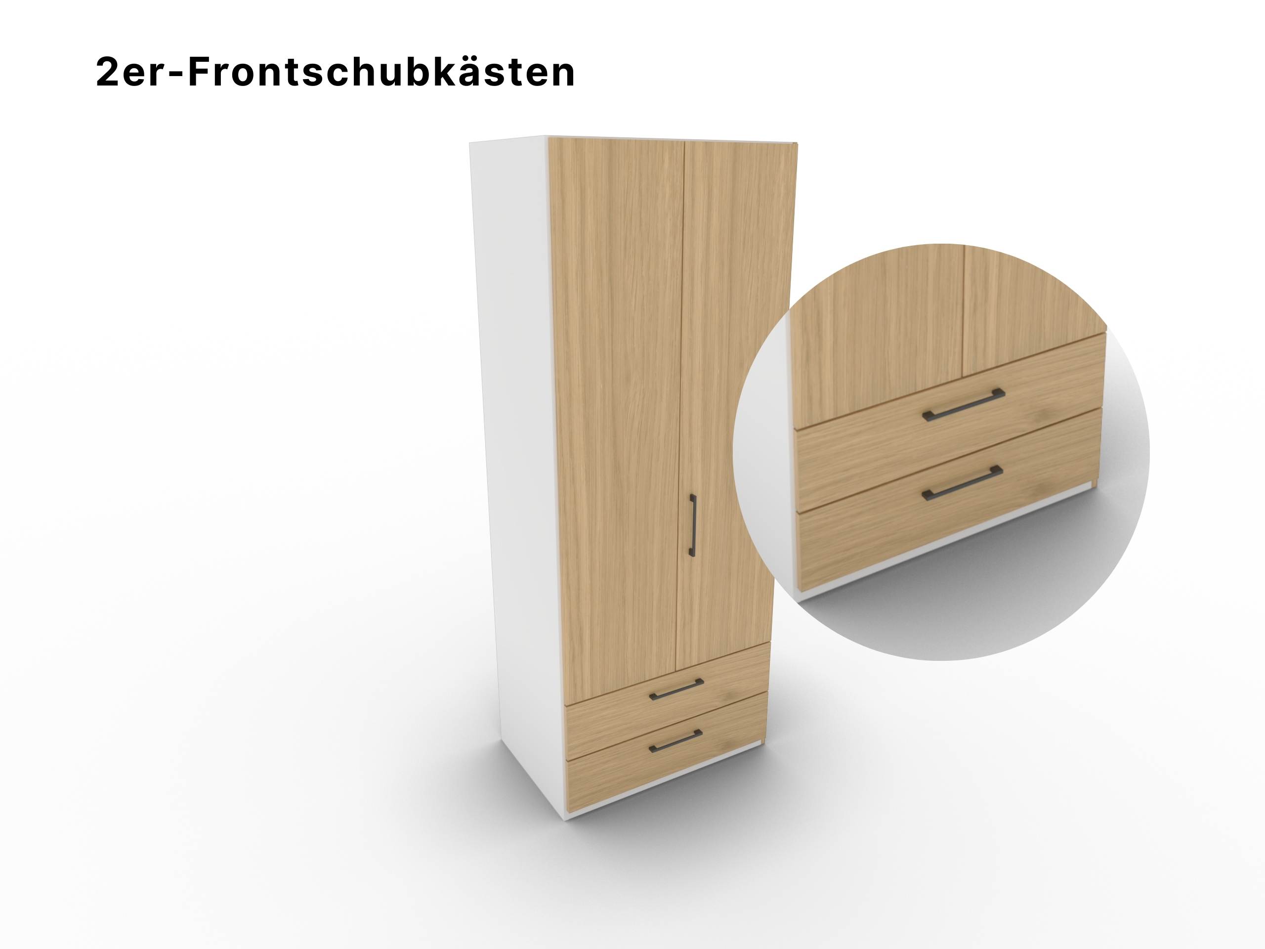 Disselkamp CD Studioline Frontschubkasten 2er