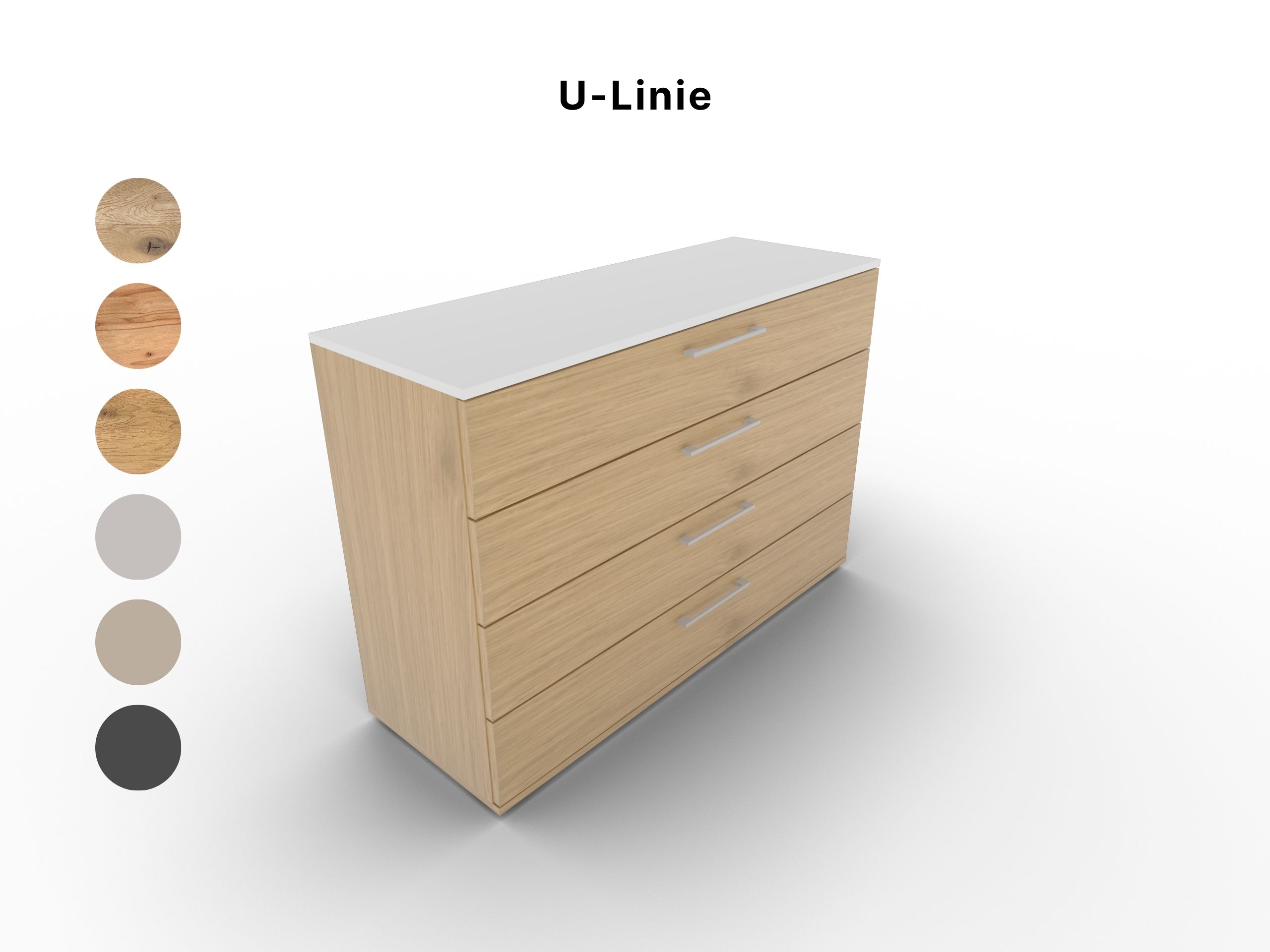 Disselkamp Schubkastenkommode U-Linie 120er (2)