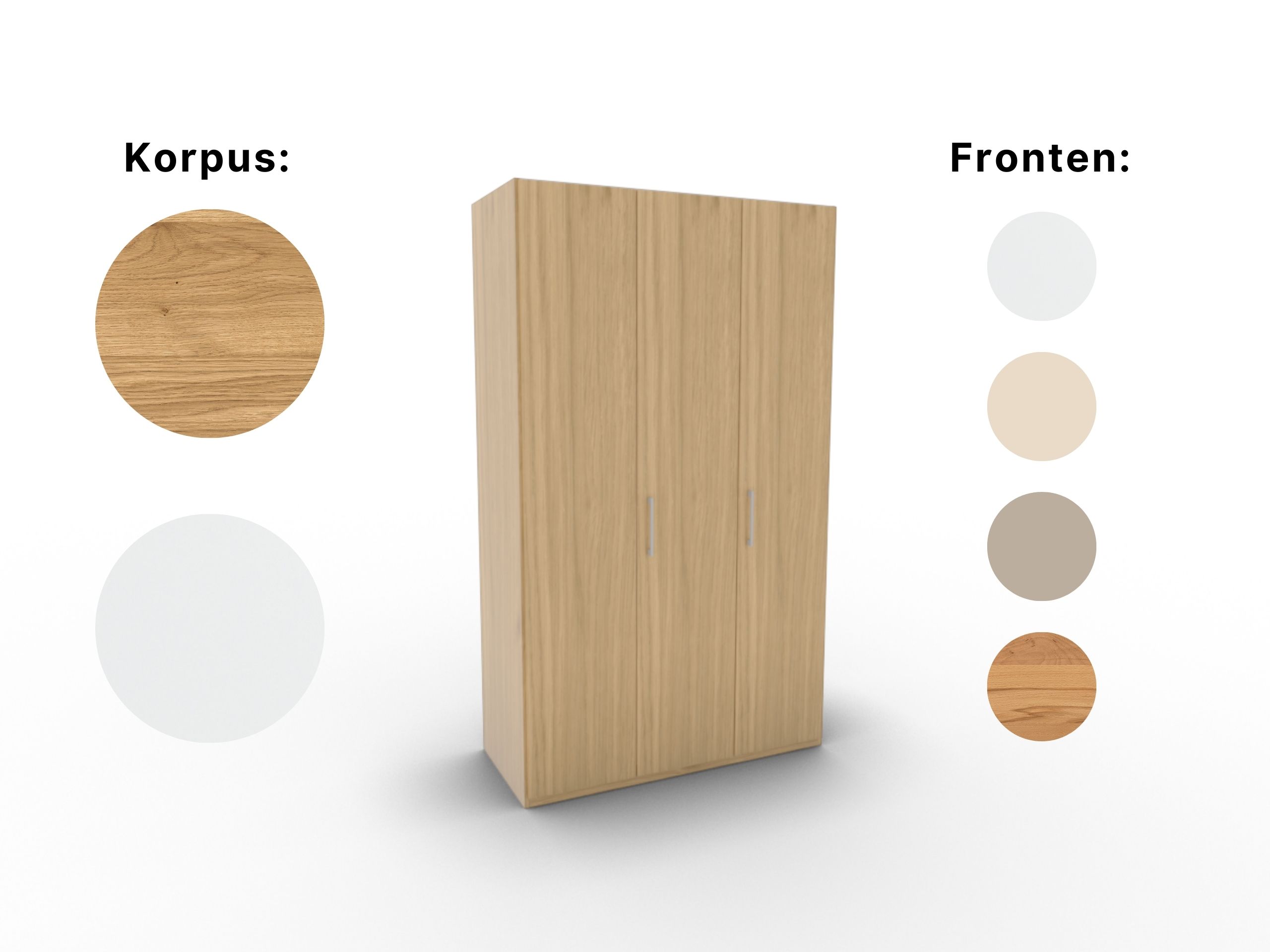 Disselkamp Comfort V Kleiderschrank Schrankfront 2 PG2_Wildeiche Cover_3T