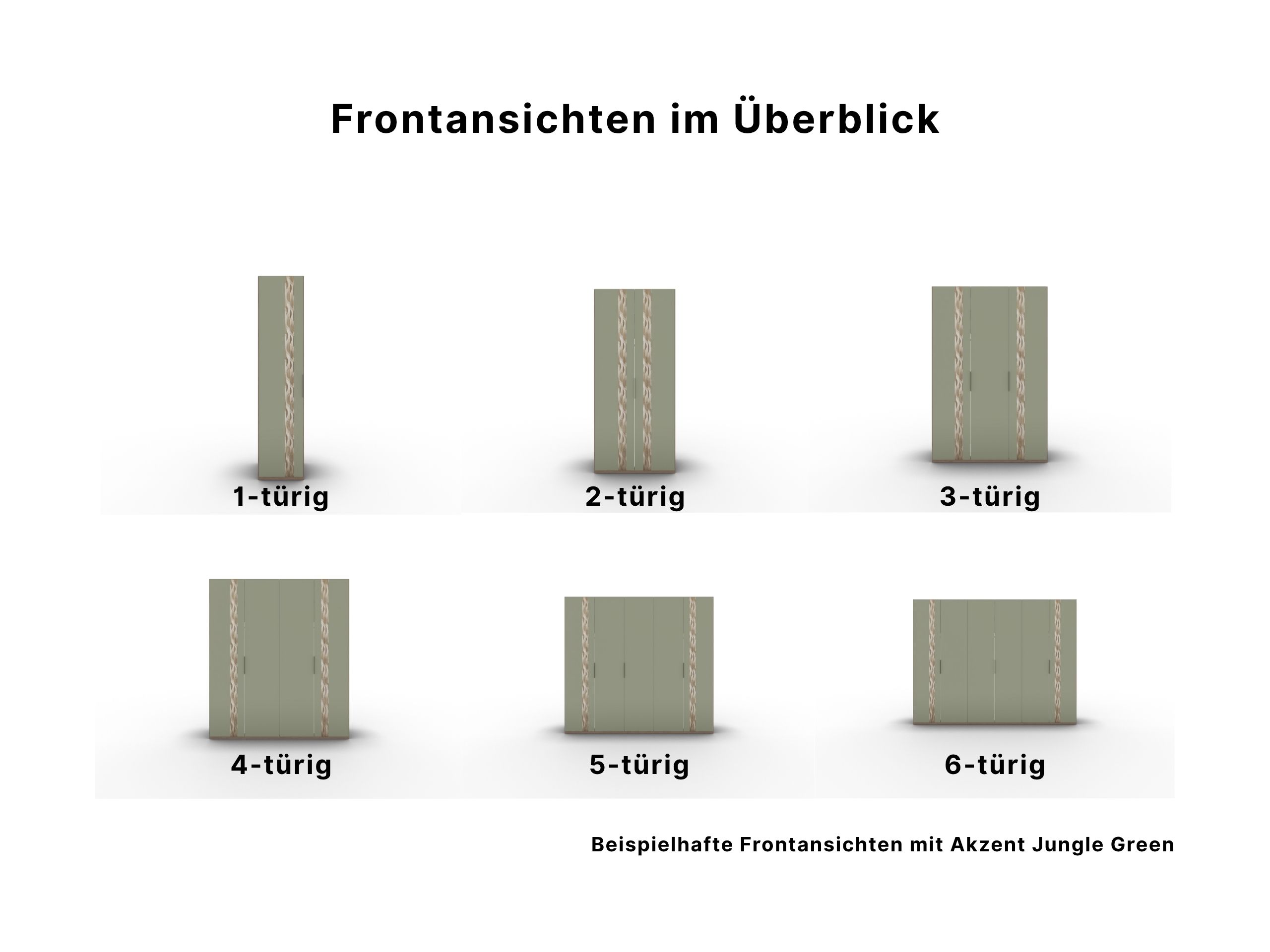 Frontansichten im Uberblick Callao Schrankfront 2