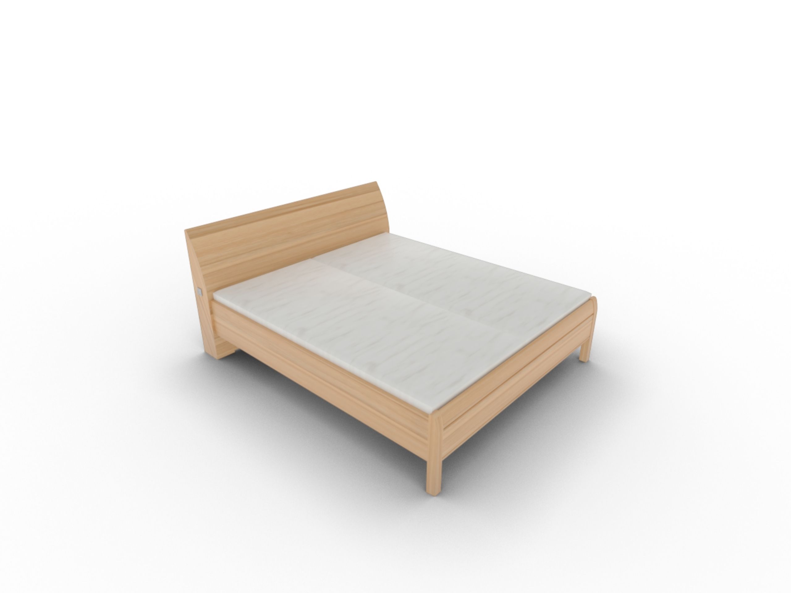 Disselkamp Doppelbett KT Bogen_Kernbuche