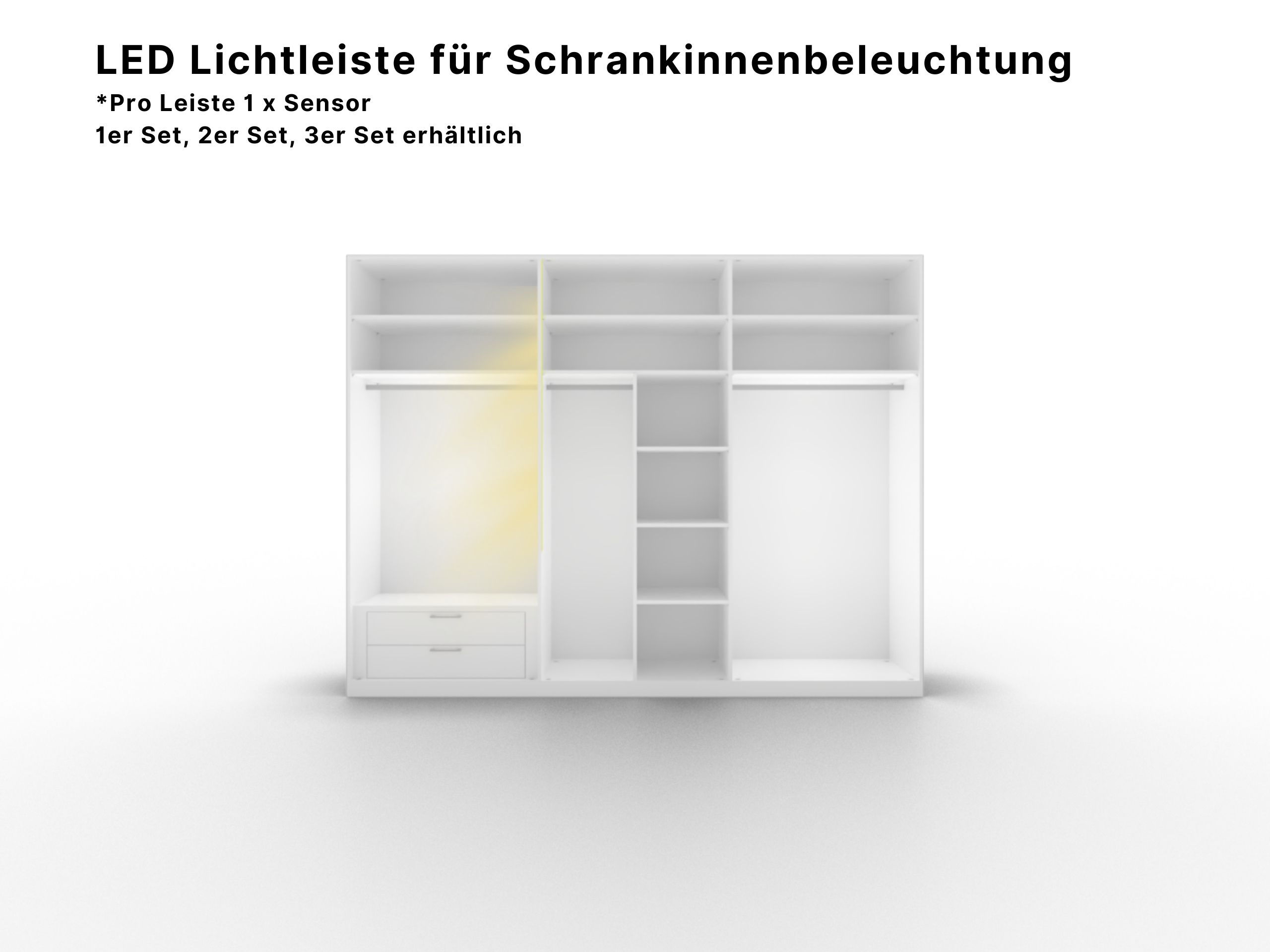 Disselkamp Cabrillo Kleiderschrank Zubehoer_LED Lichtleiste