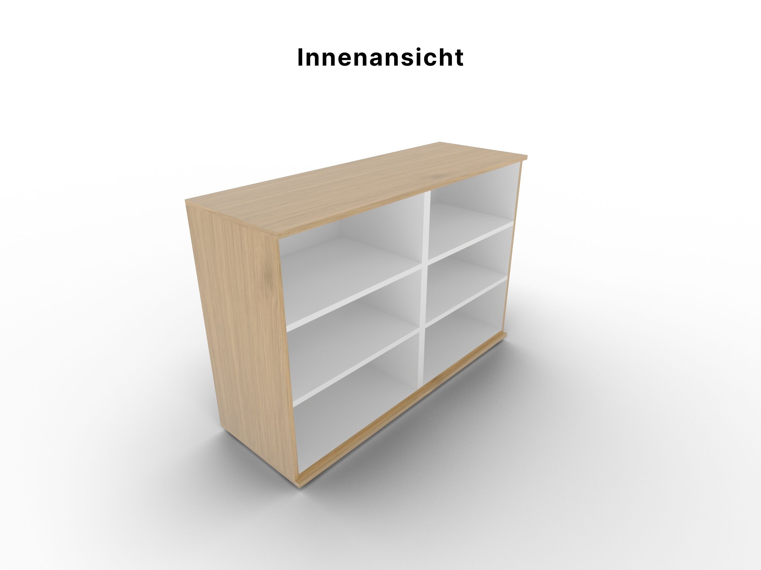 Disselkamp Kommode 2T Innenansicht