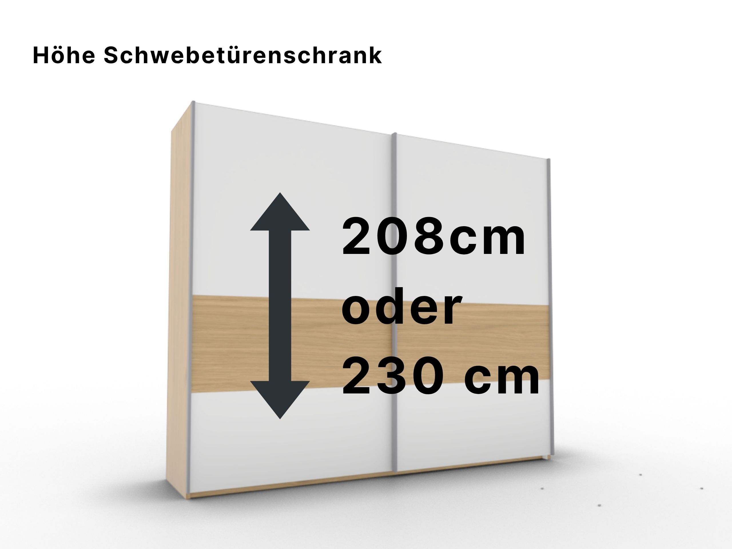 Disselkamp Comfort V Schwebetuerenschrank Hohe 208 _ 230 cm wahlen