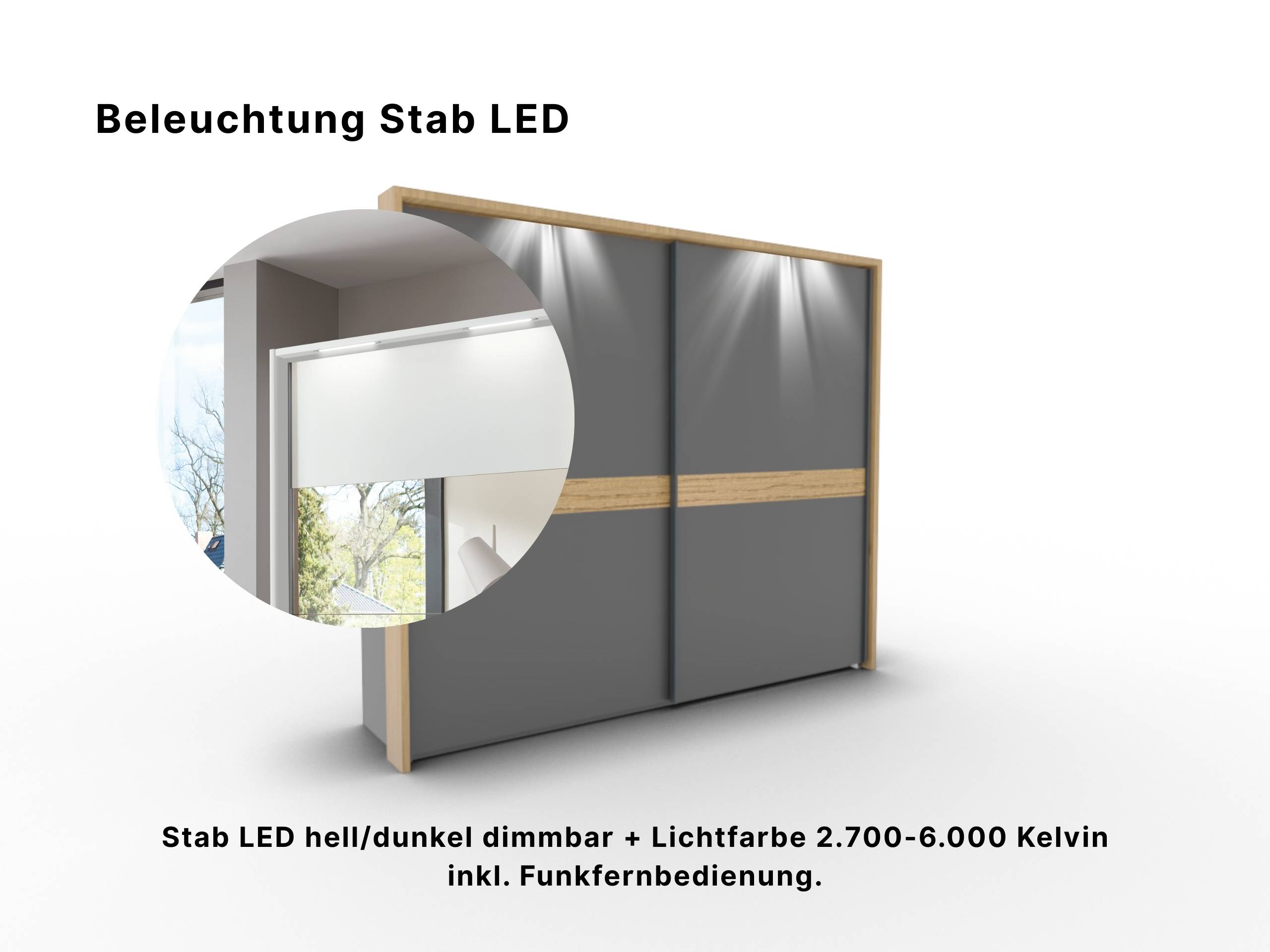 Disselkamp CD Studioline Beleuchtung Stab LED