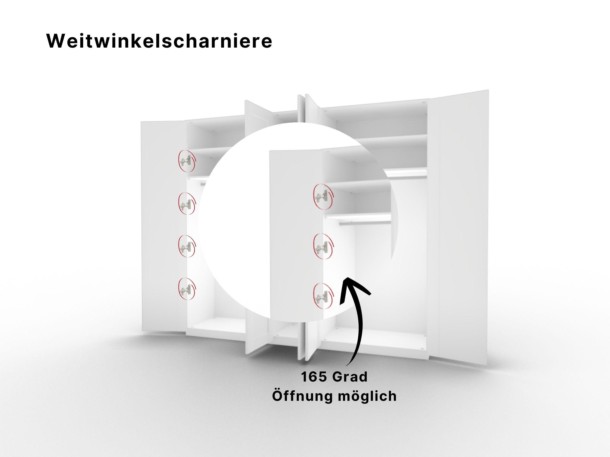 Disselkamp Cuneo Kleiderschrank Zubehoer_Weitwinkelscharnier