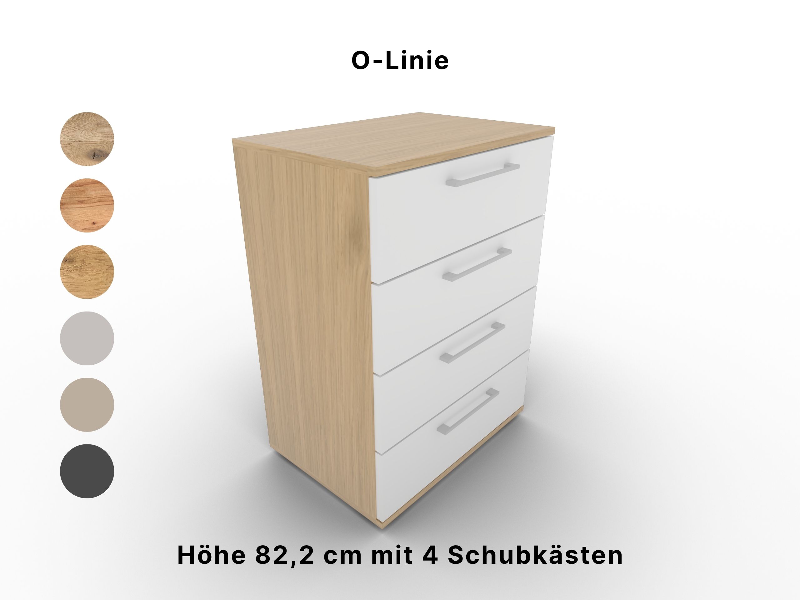 Disselkamp Kommode Schubkasten O-Linie