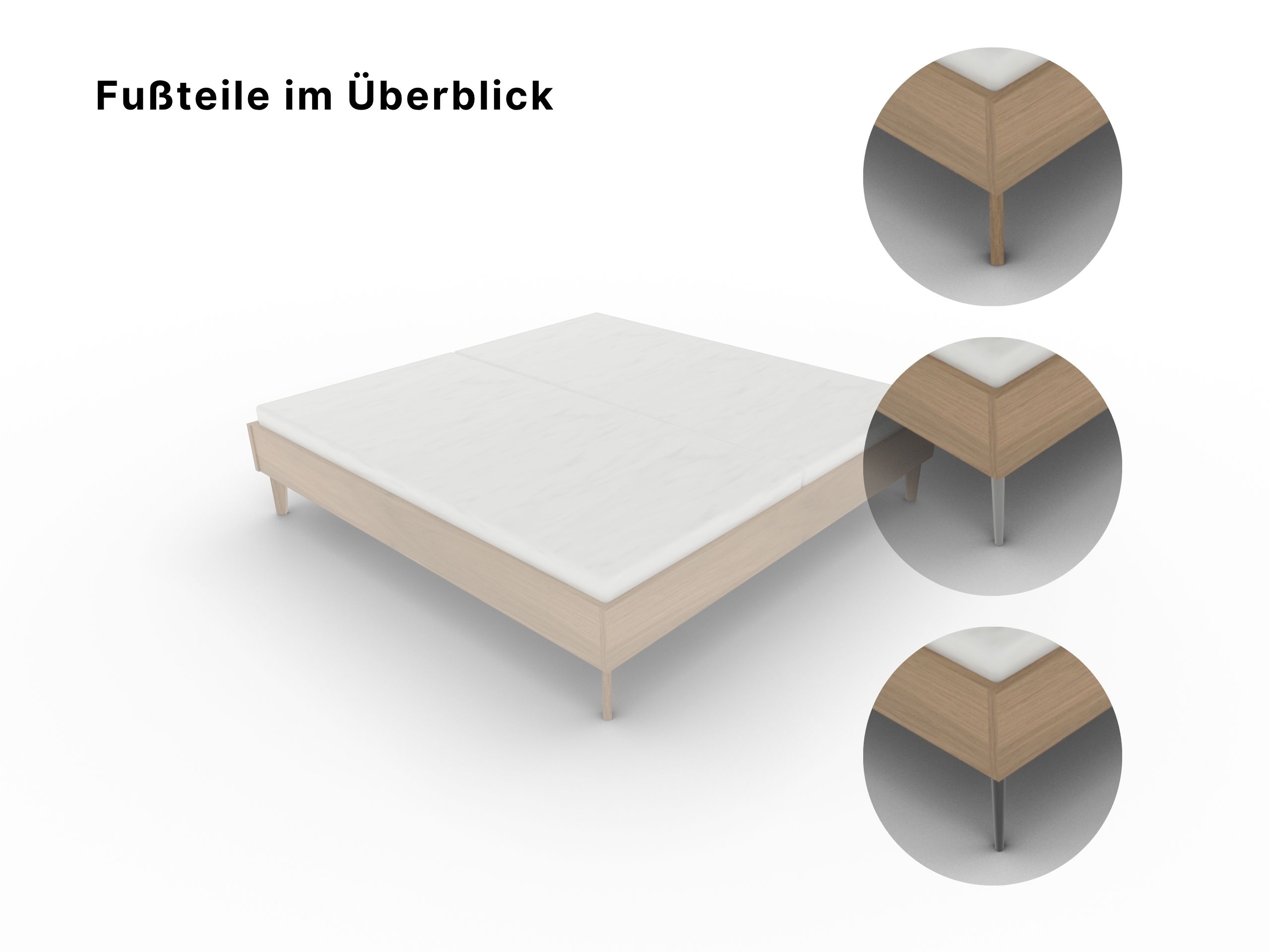 Disselkamp Bettensystem Fussteile im Uberblick