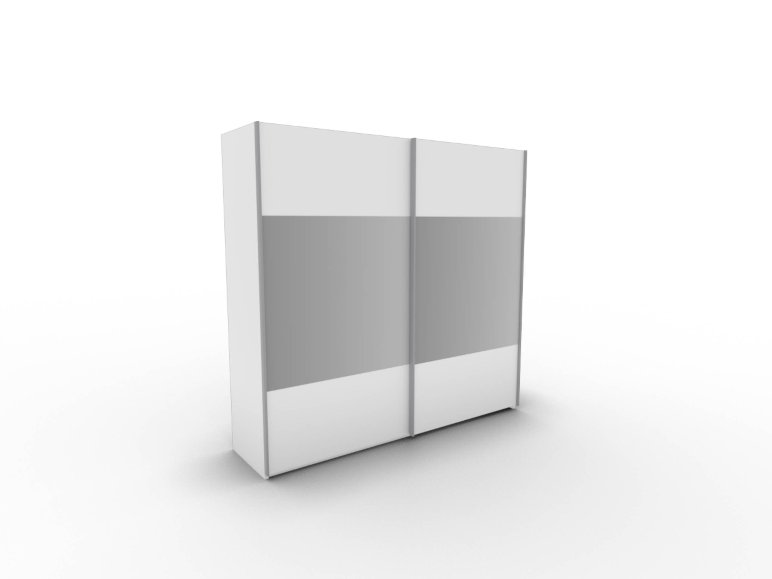 Disselkamp CD Studioline Schwebetuerenschrank Design 2 Lack weiss PG1 Cover