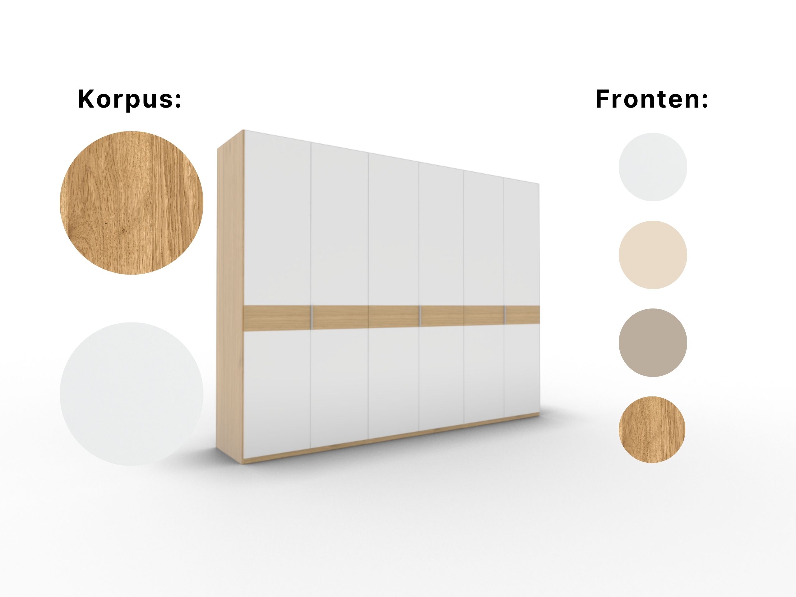 Disselkamp Comfort V Kleiderschrank Schrankfront 4 6T Wildeiche PG 2 Cover